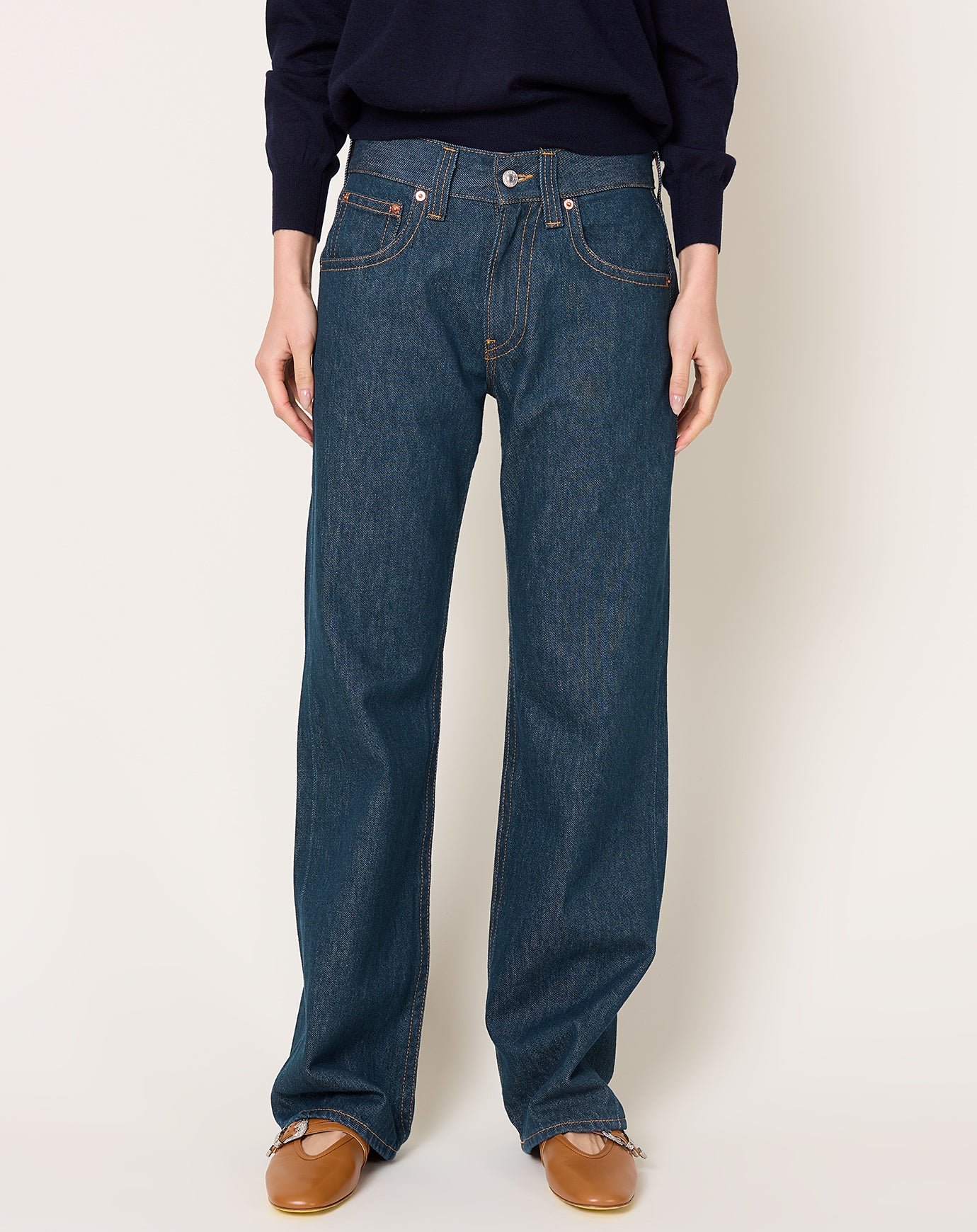 6397 Icon Jean in 70s Rinsed Raw