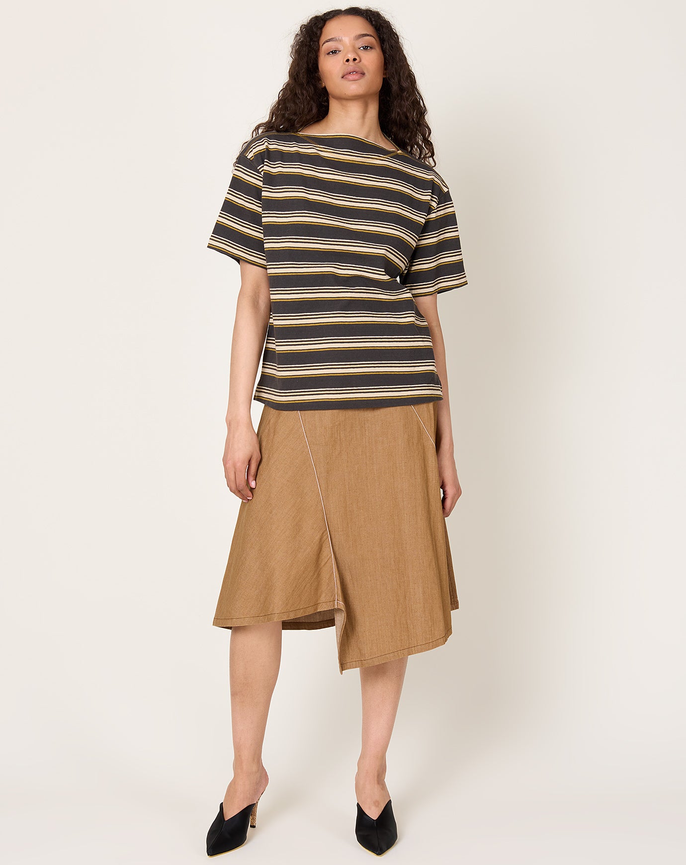 6397 Mariner Tee in Army Stripe