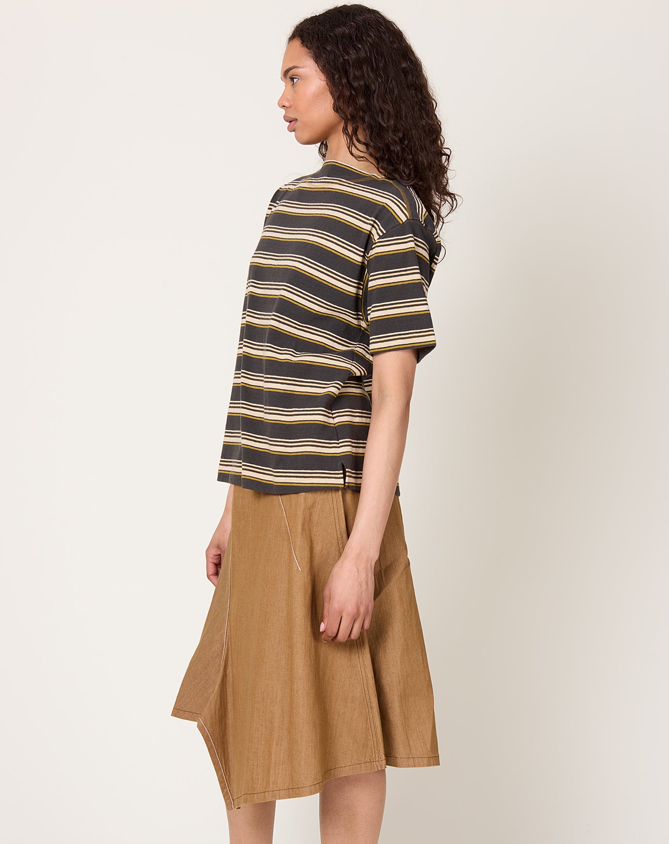 6397 Mariner Tee in Army Stripe