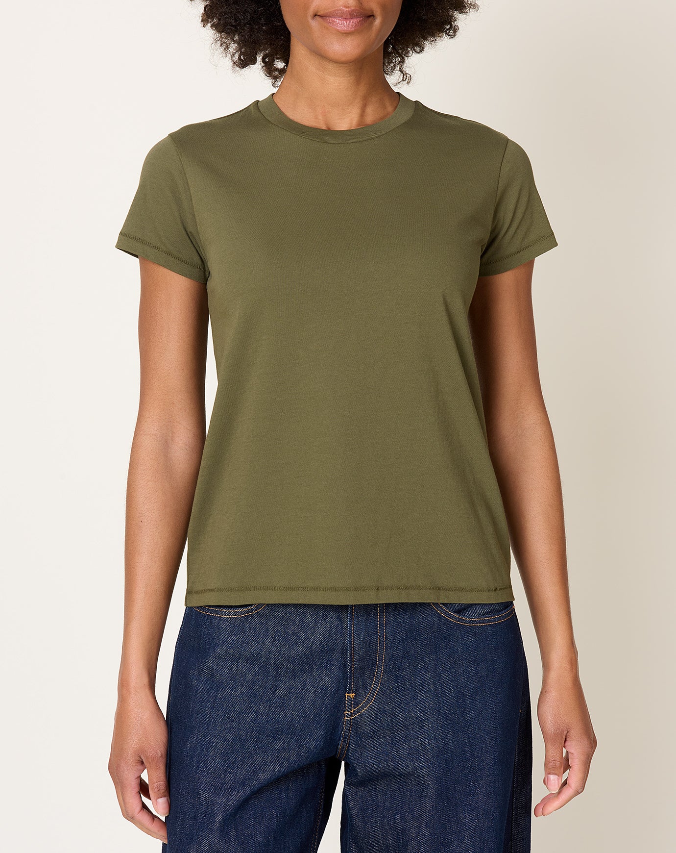 6397 Mini Boy T in Loden