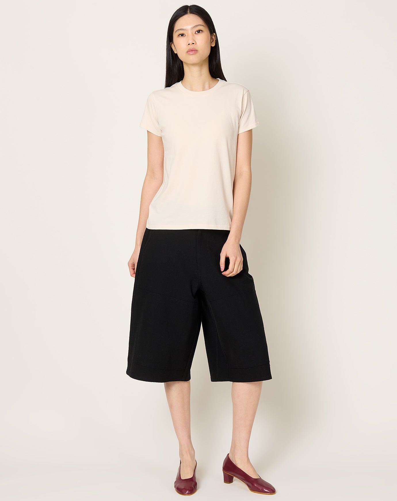 6397 Mini Boy T in Oat Milk