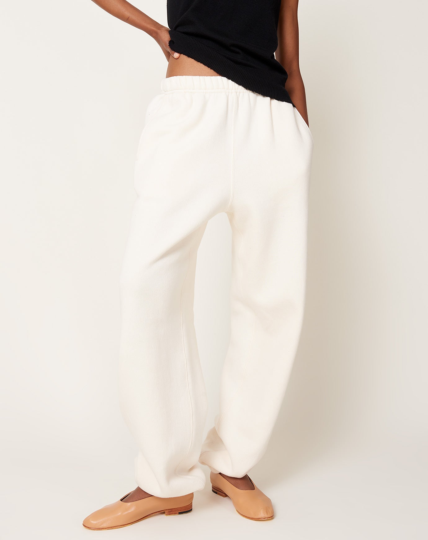 6397 Perfect Sweatpants in Ivory