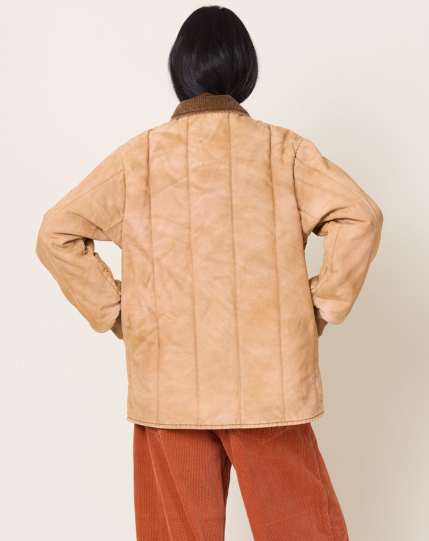 6397 Reversible Freezer Jacket in Red Oak