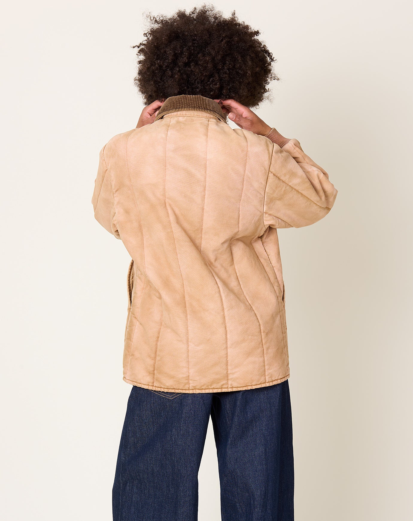 6397 Reversible Freezer Jacket in Red Oak