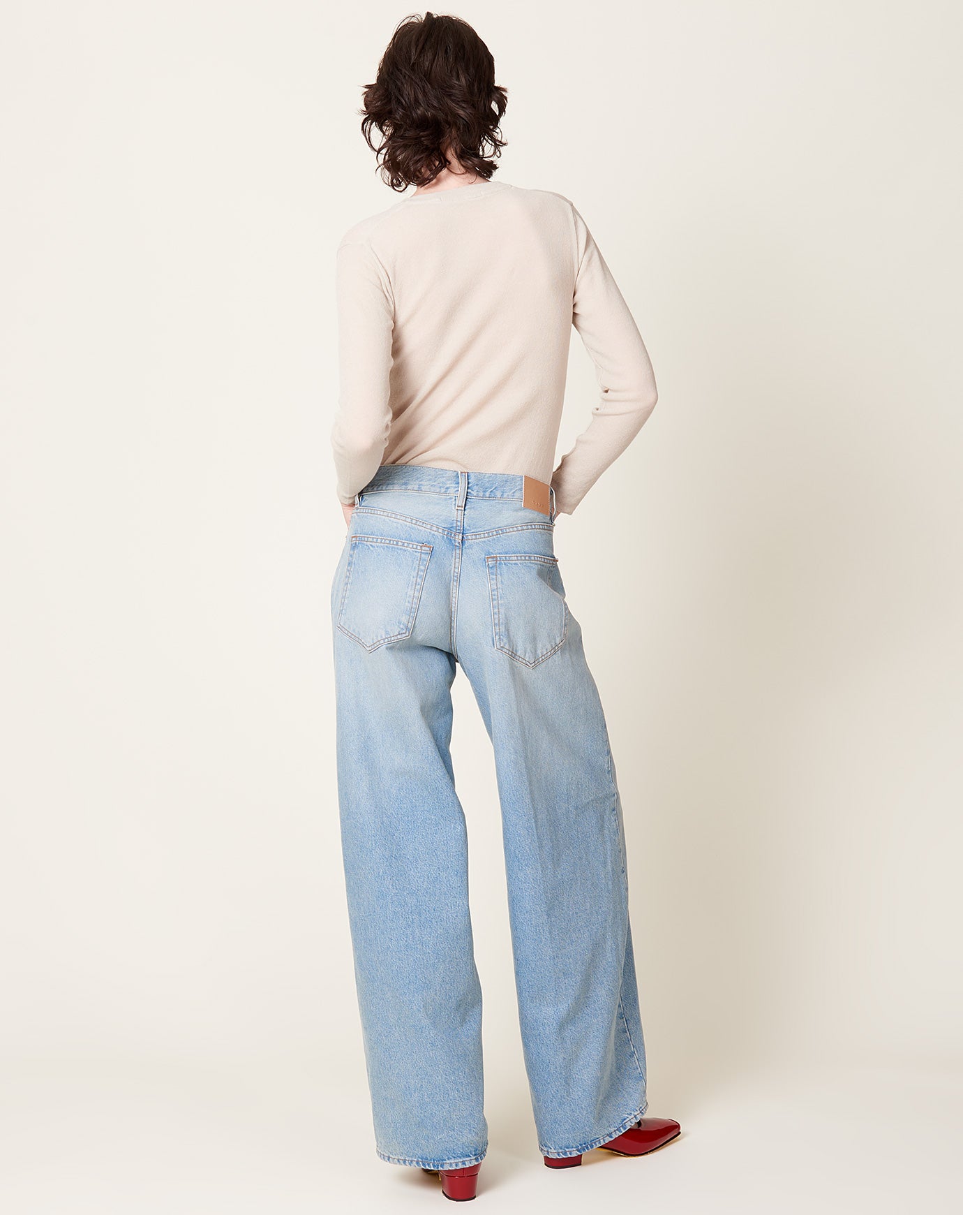 6397 Roomy Jean in 90s Blue