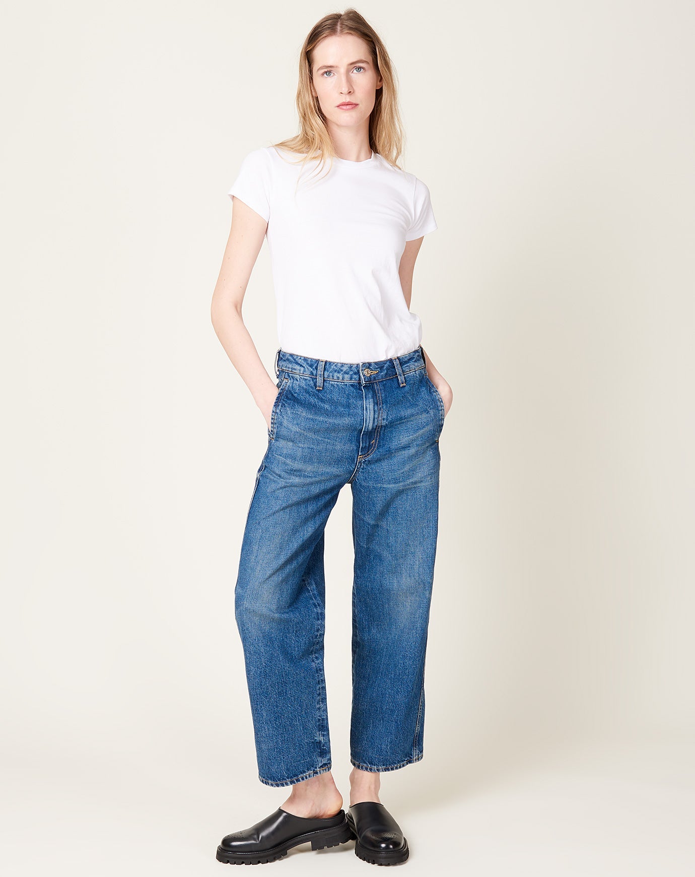 6397 The Tony Pant in Highland Blue