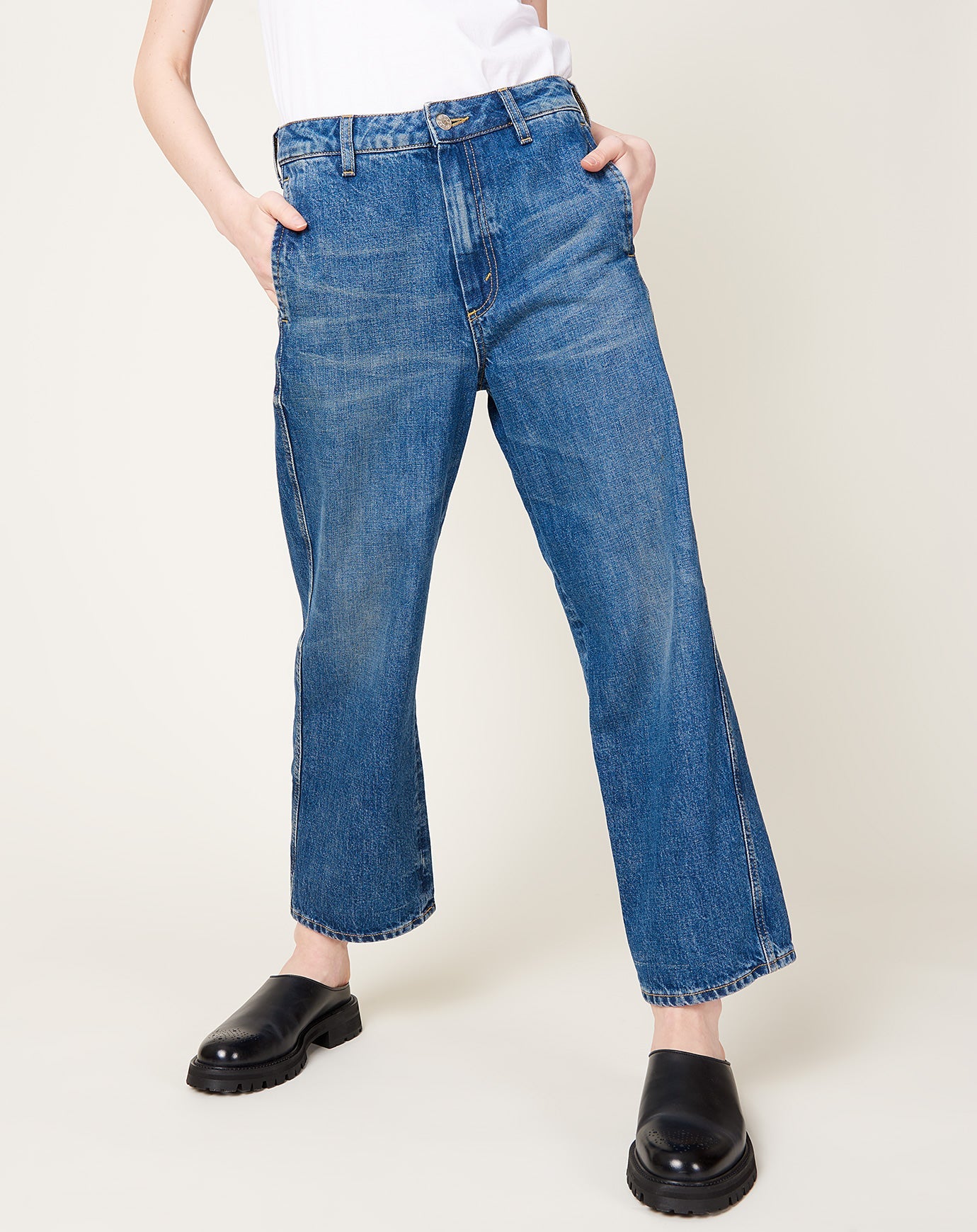 6397 The Tony Pant in Highland Blue