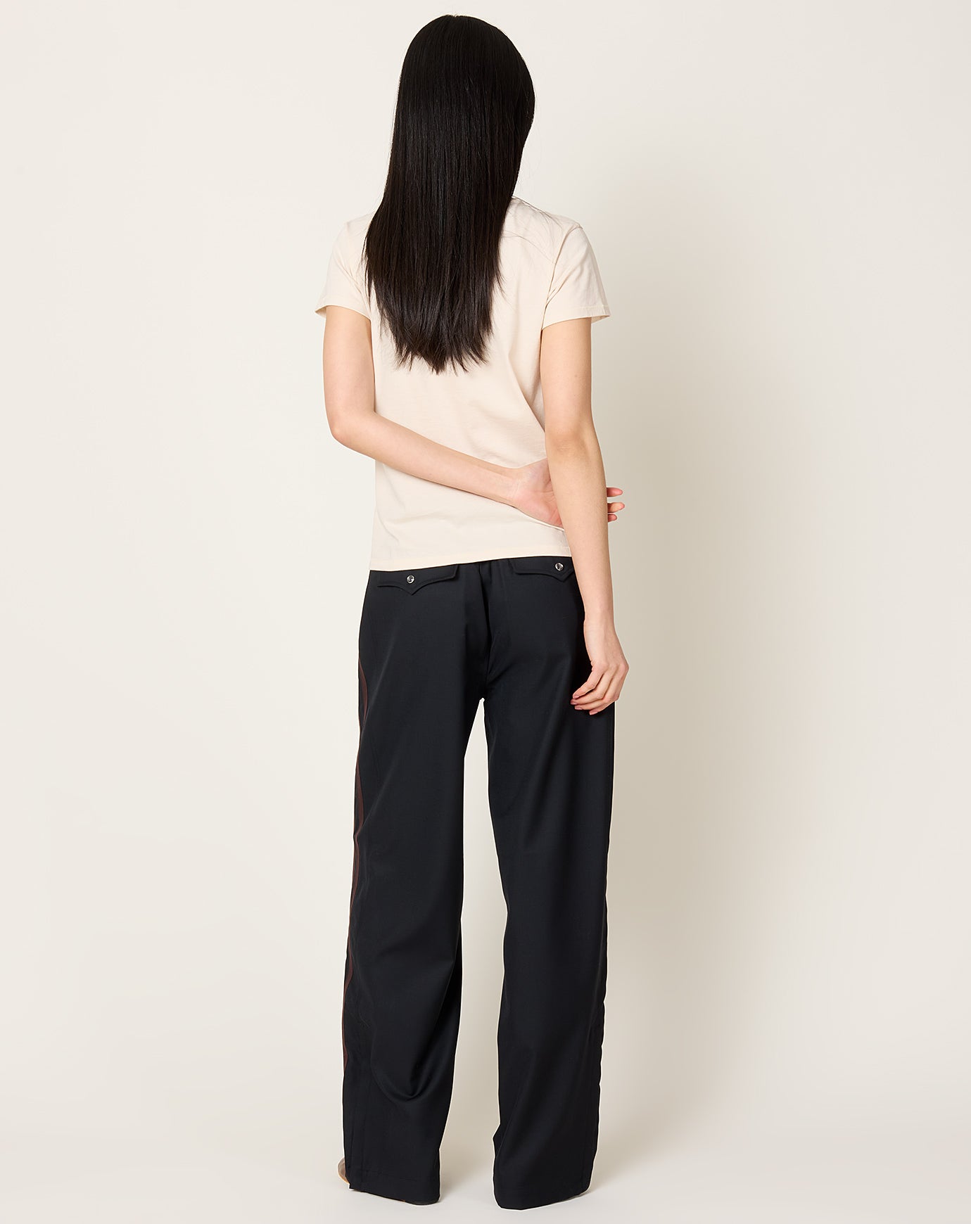 6397 Track Pant in Black