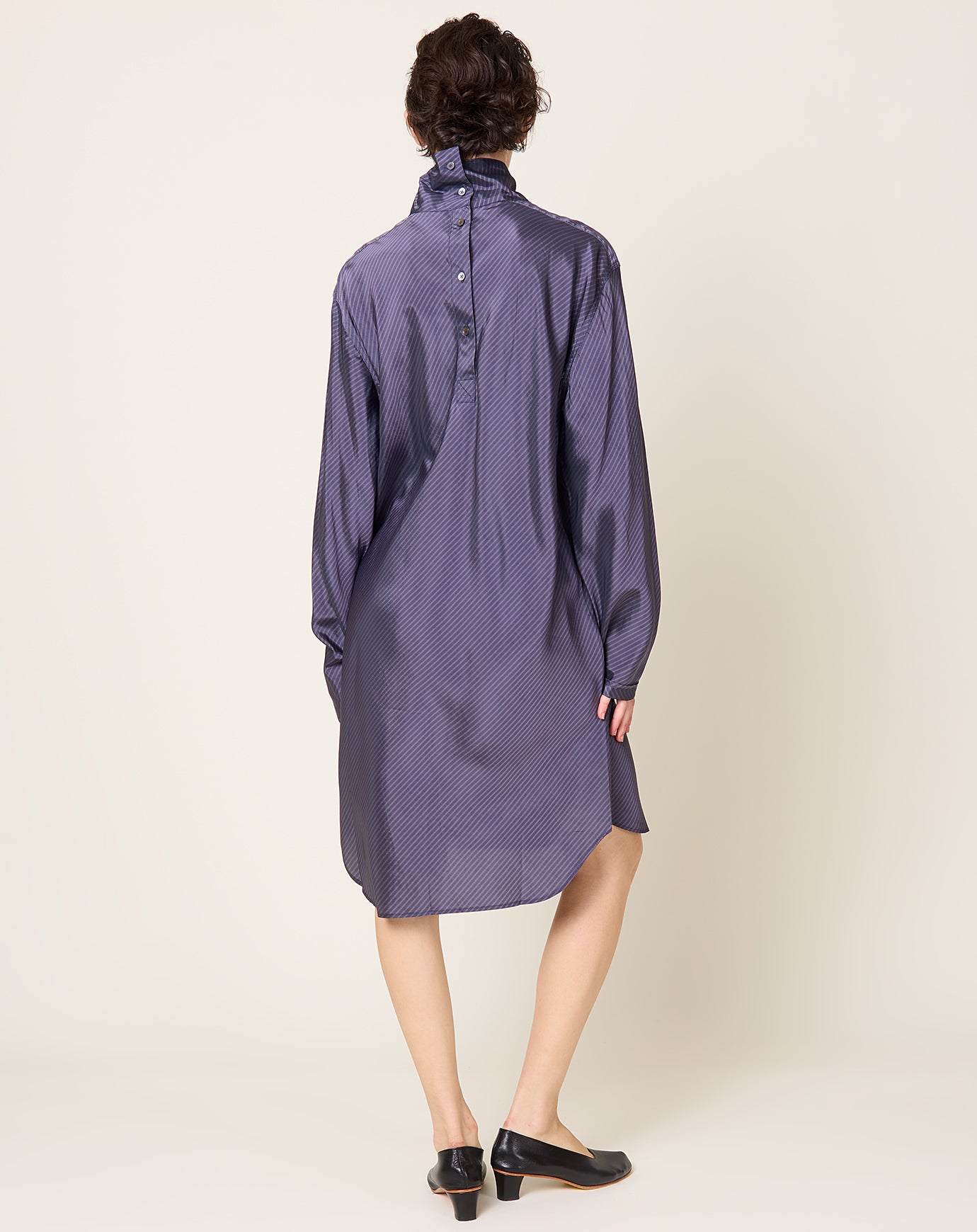 Turtleneck Dress in Viola