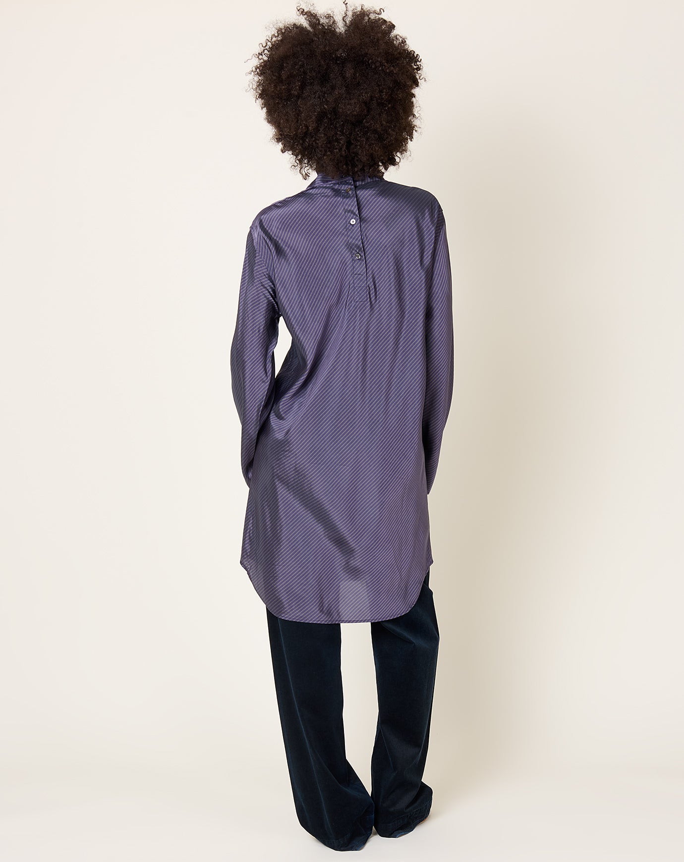 6397 Turtleneck Dress in Viola