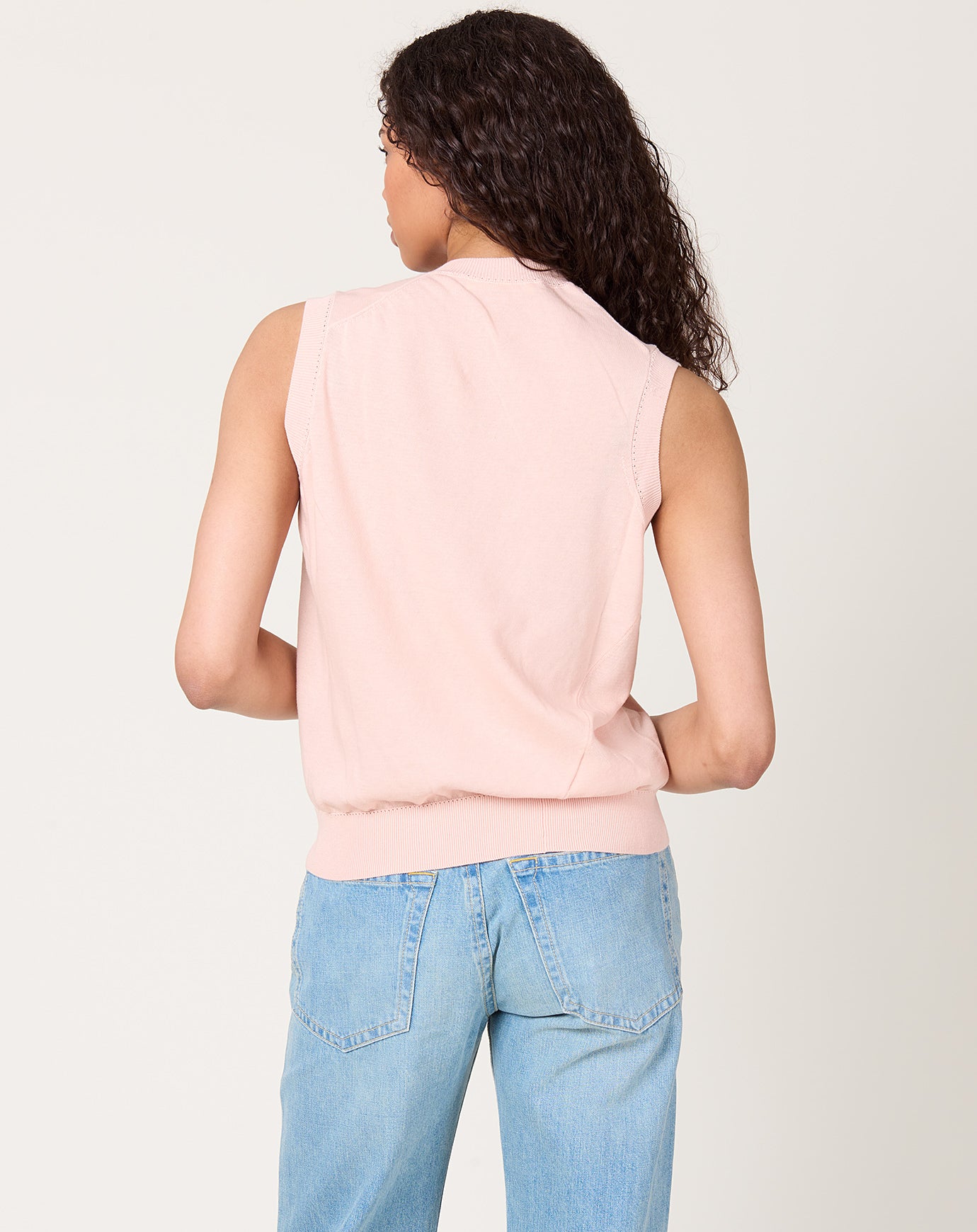 6397 Twisted Vest in Abalone