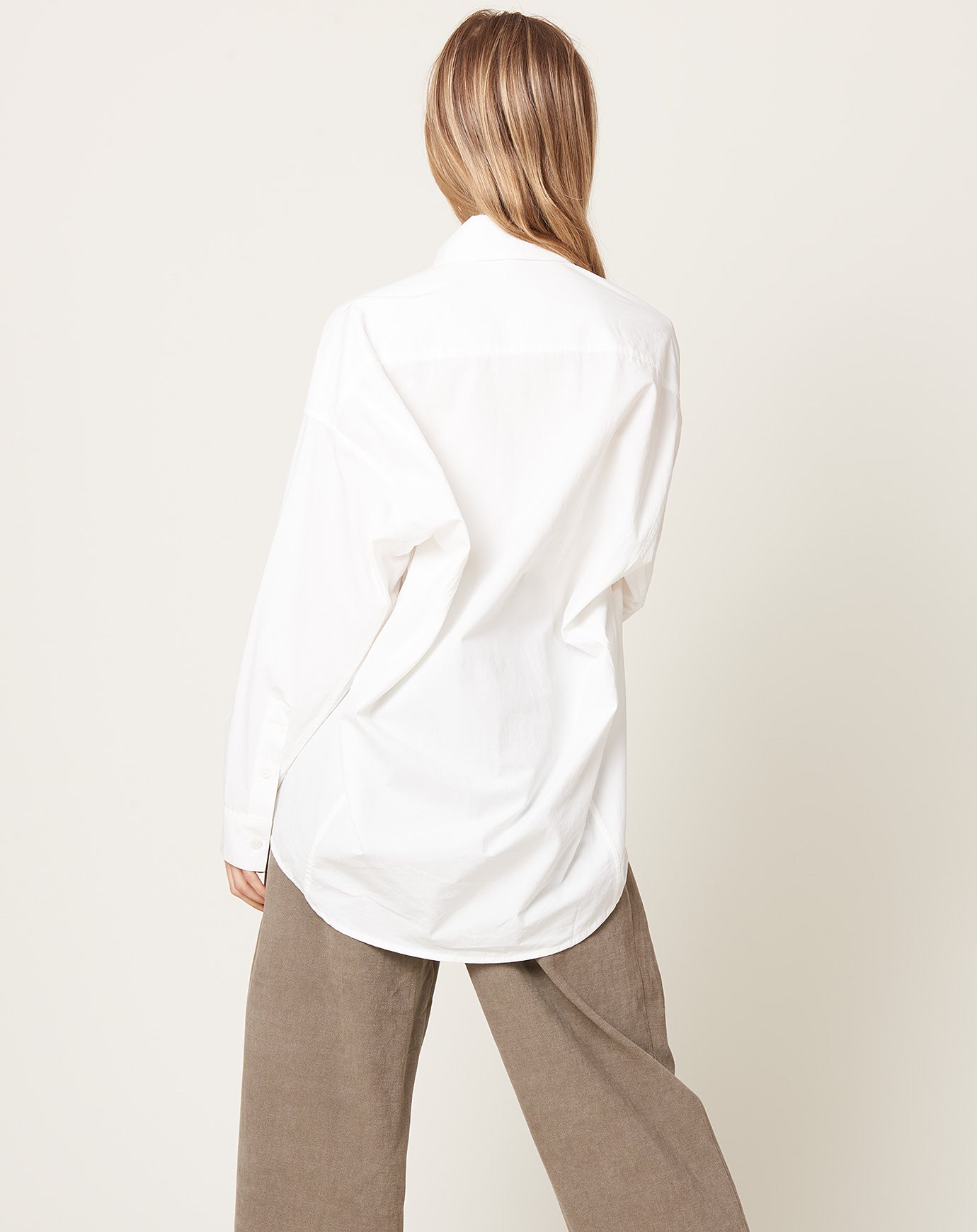 7115 by Szeki Cocoon Dress Shirt in White