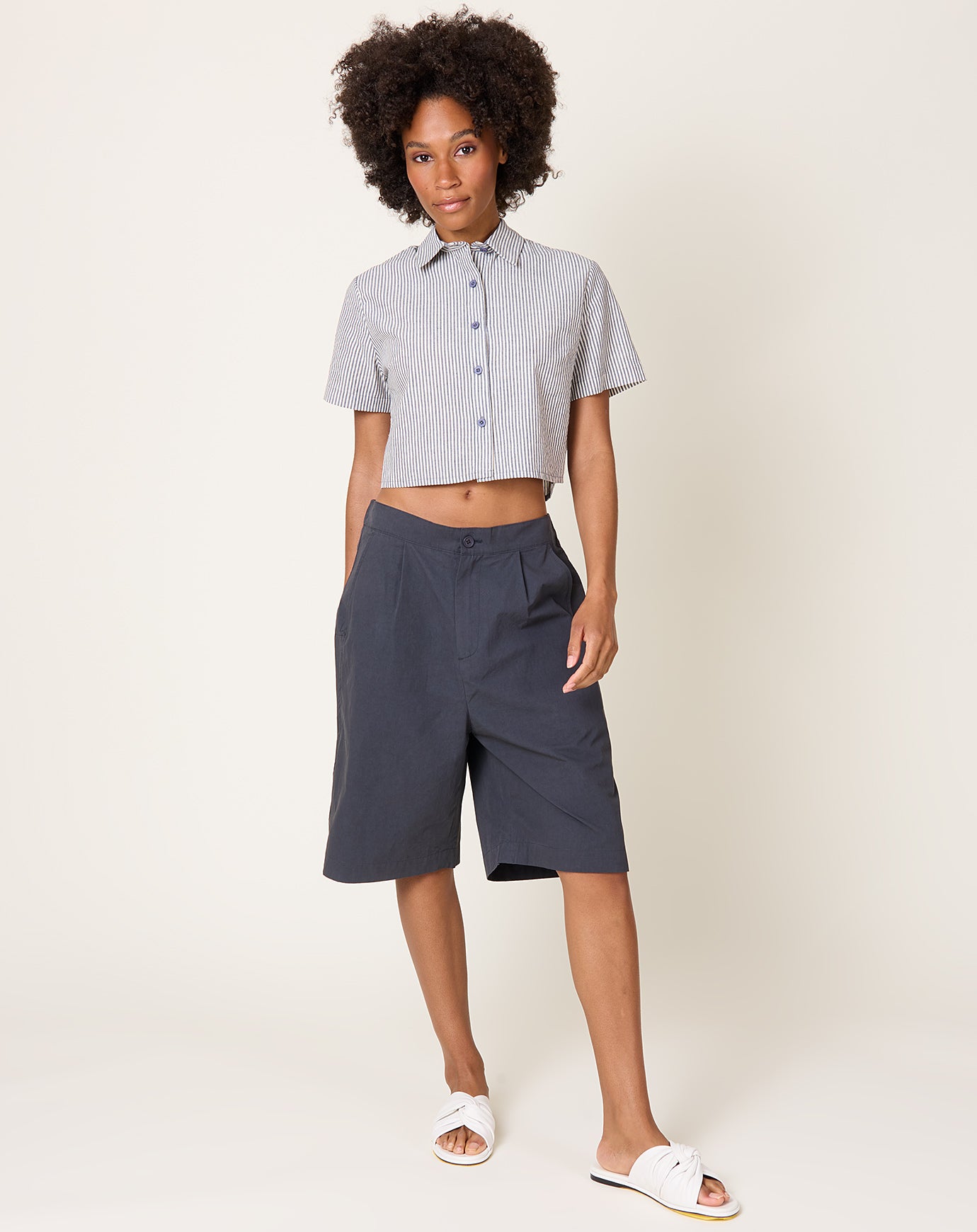 7115 by Szeki Summer Shorts in Navy