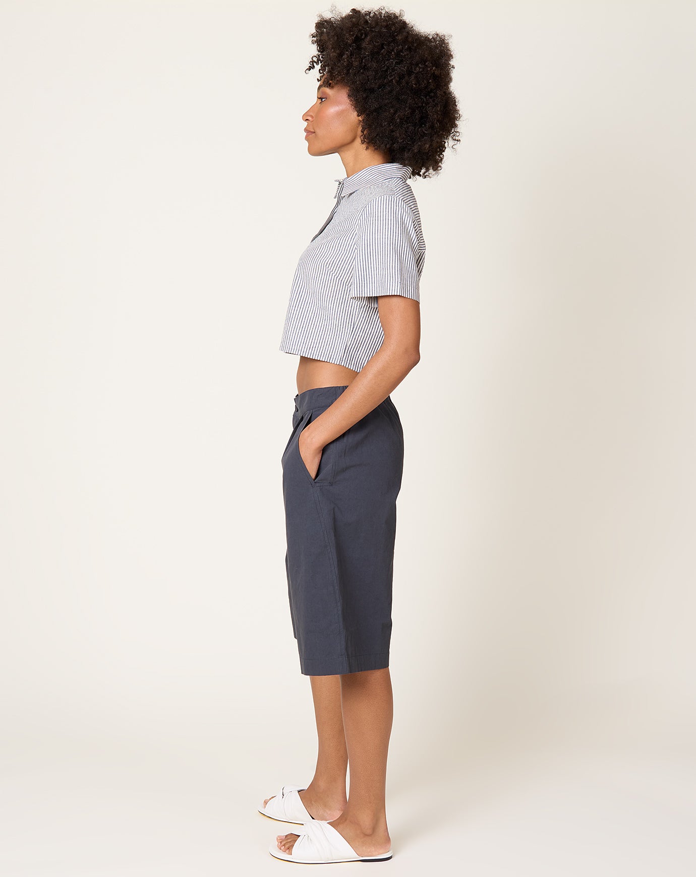 7115 by Szeki Summer Shorts in Navy