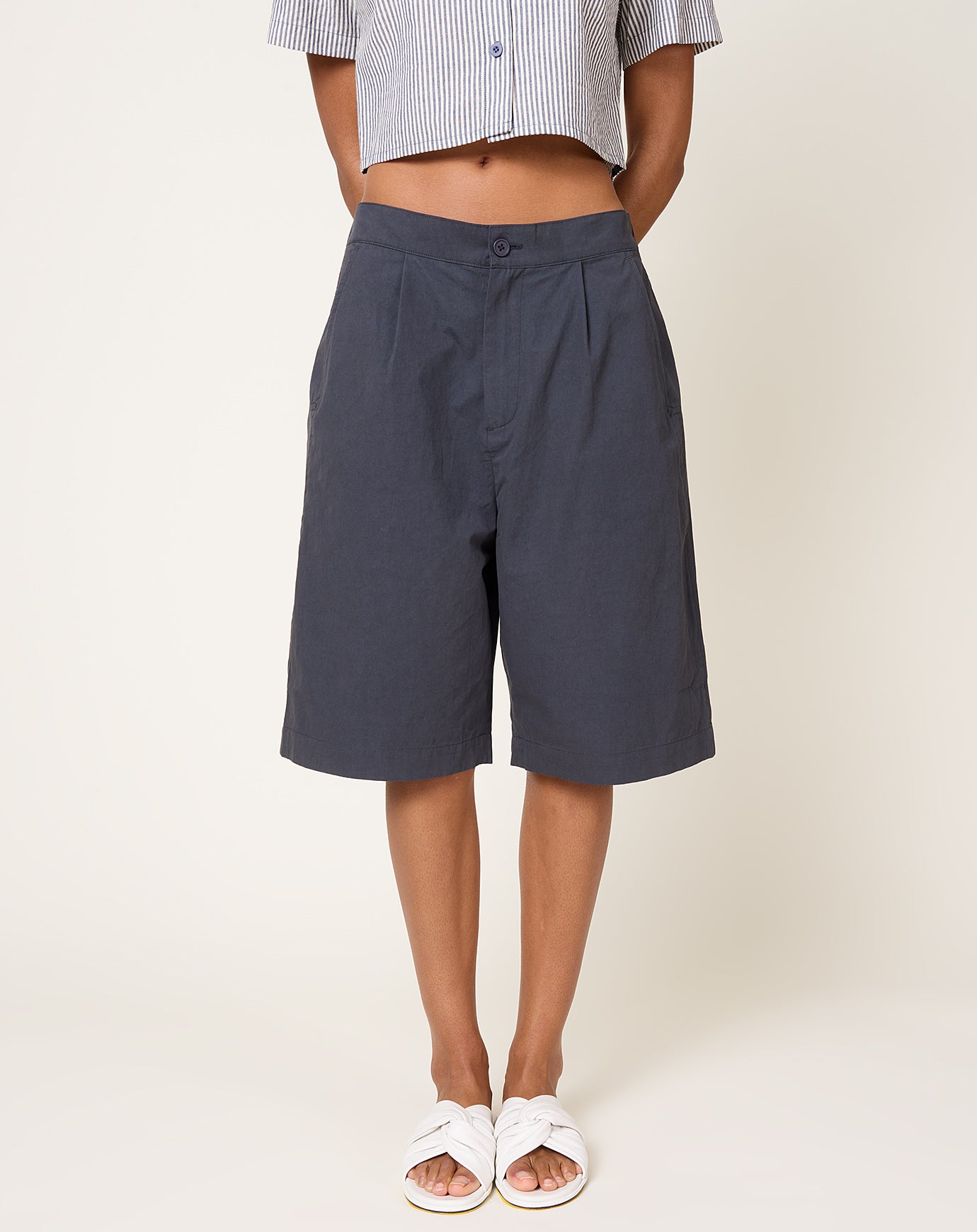 7115 by Szeki Summer Shorts in Navy