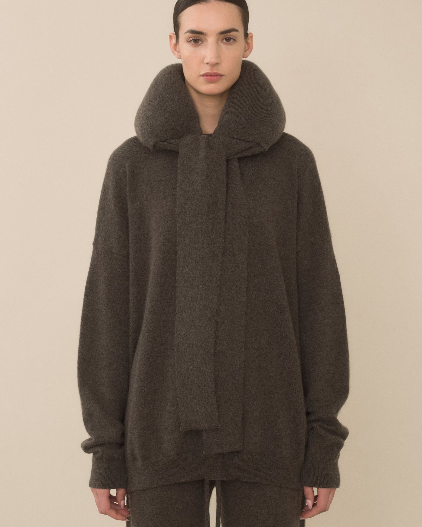 Lauren Manoogian Soft Neck Pillow in Blackened