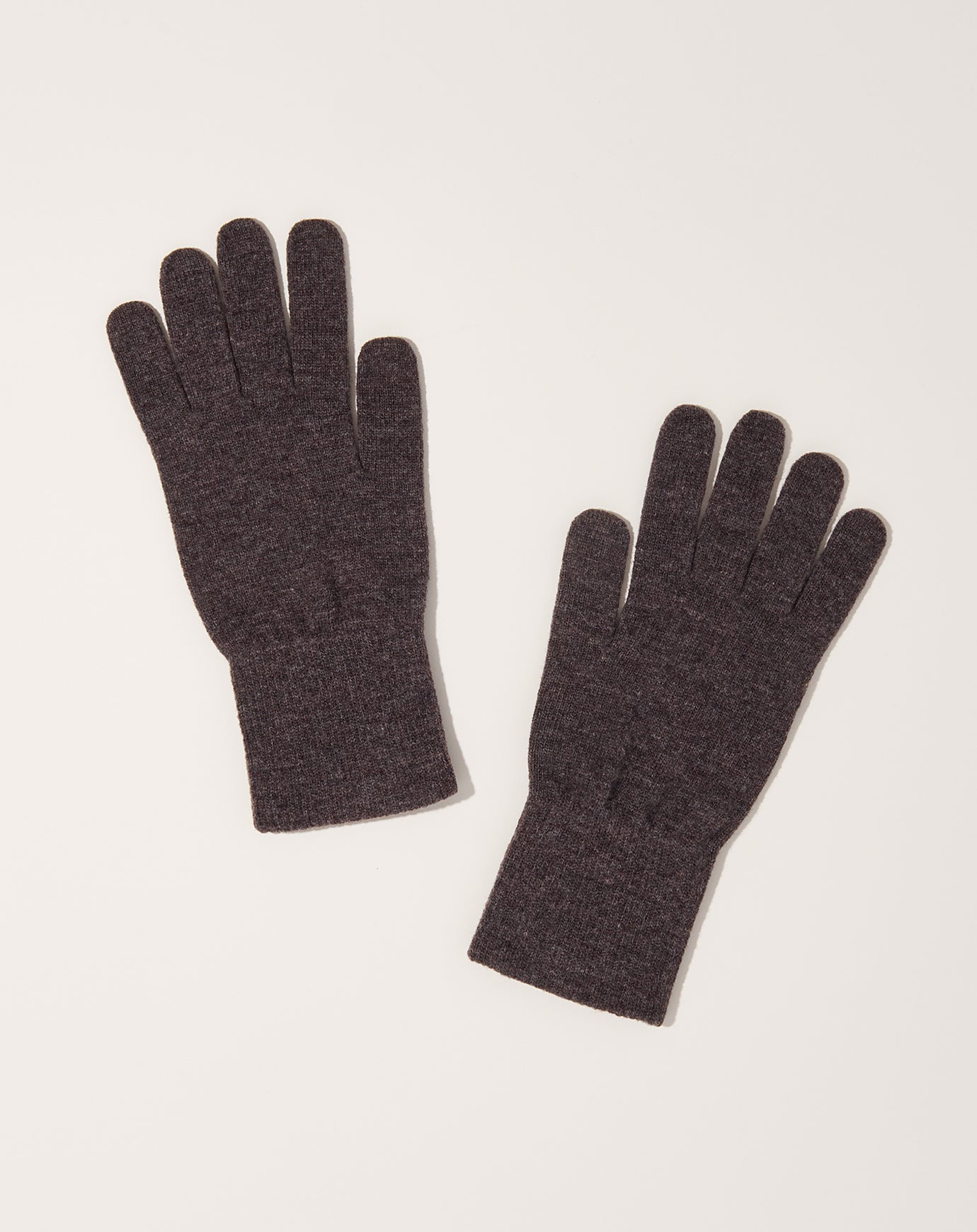Nishiguchi Kutsushita Uruguayan Wool Gloves in Mocha Brown