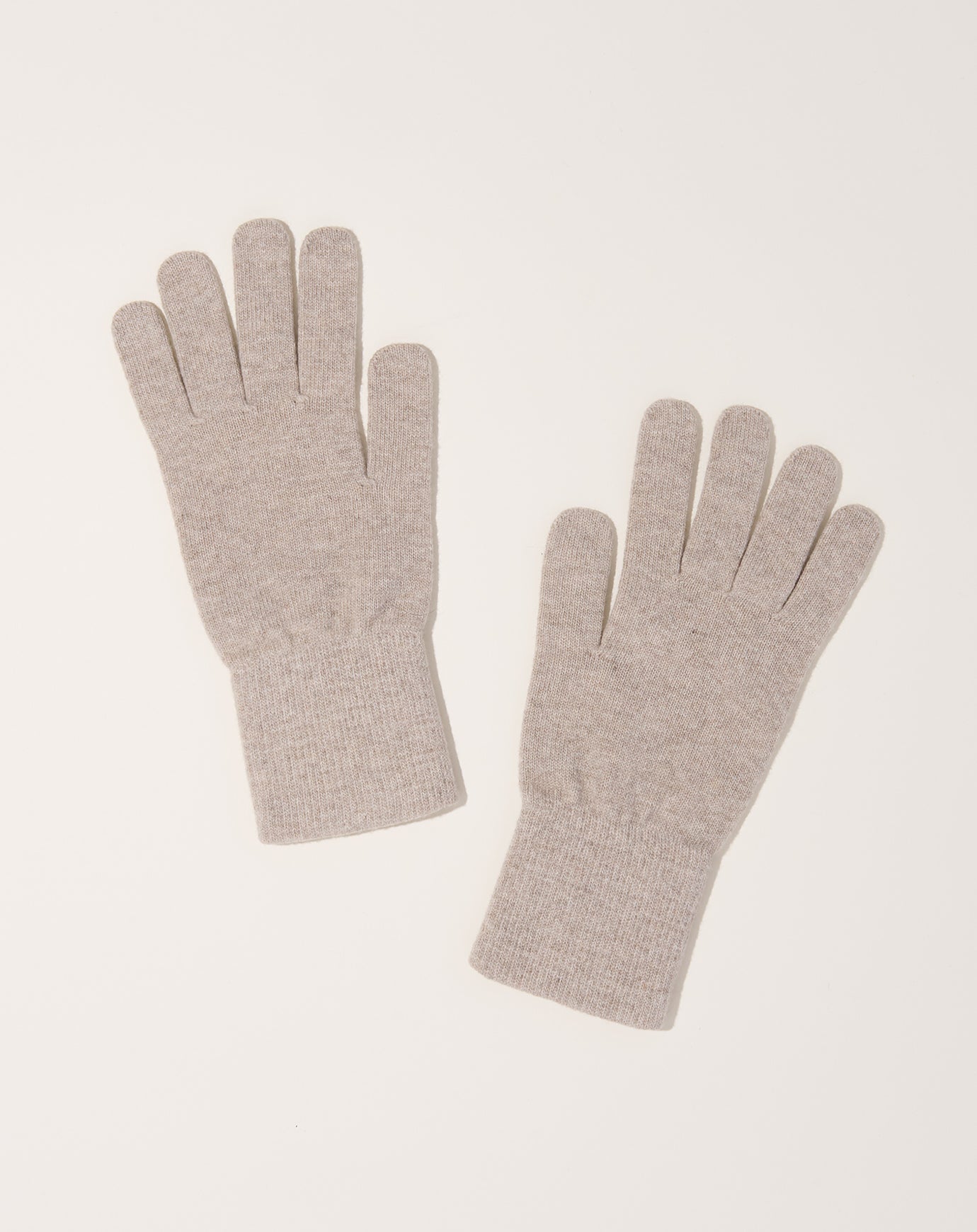Nishiguchi Kutsushita Uruguayan Wool Gloves in Oatmeal