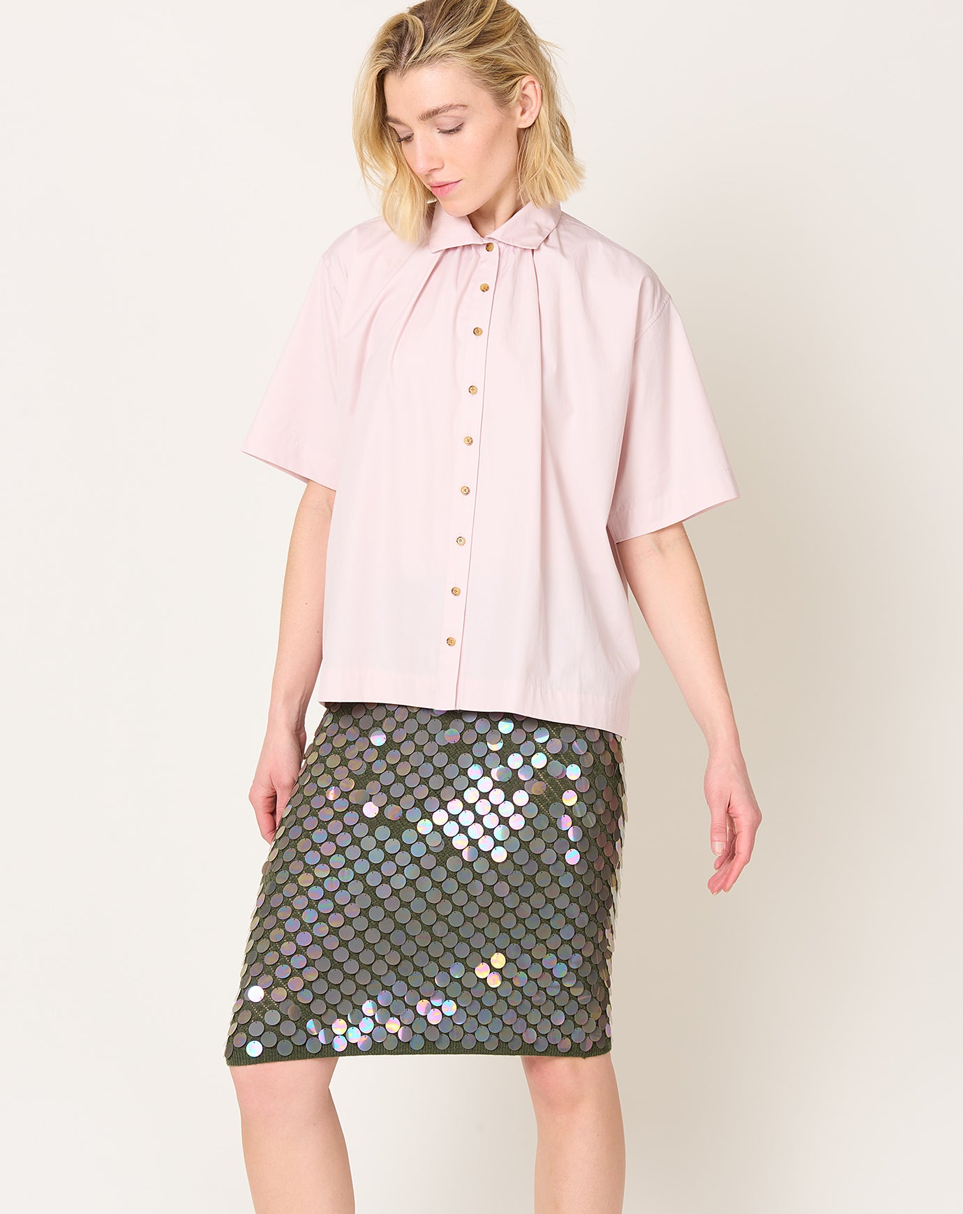 A'Court Tulip Blouse in Thistle