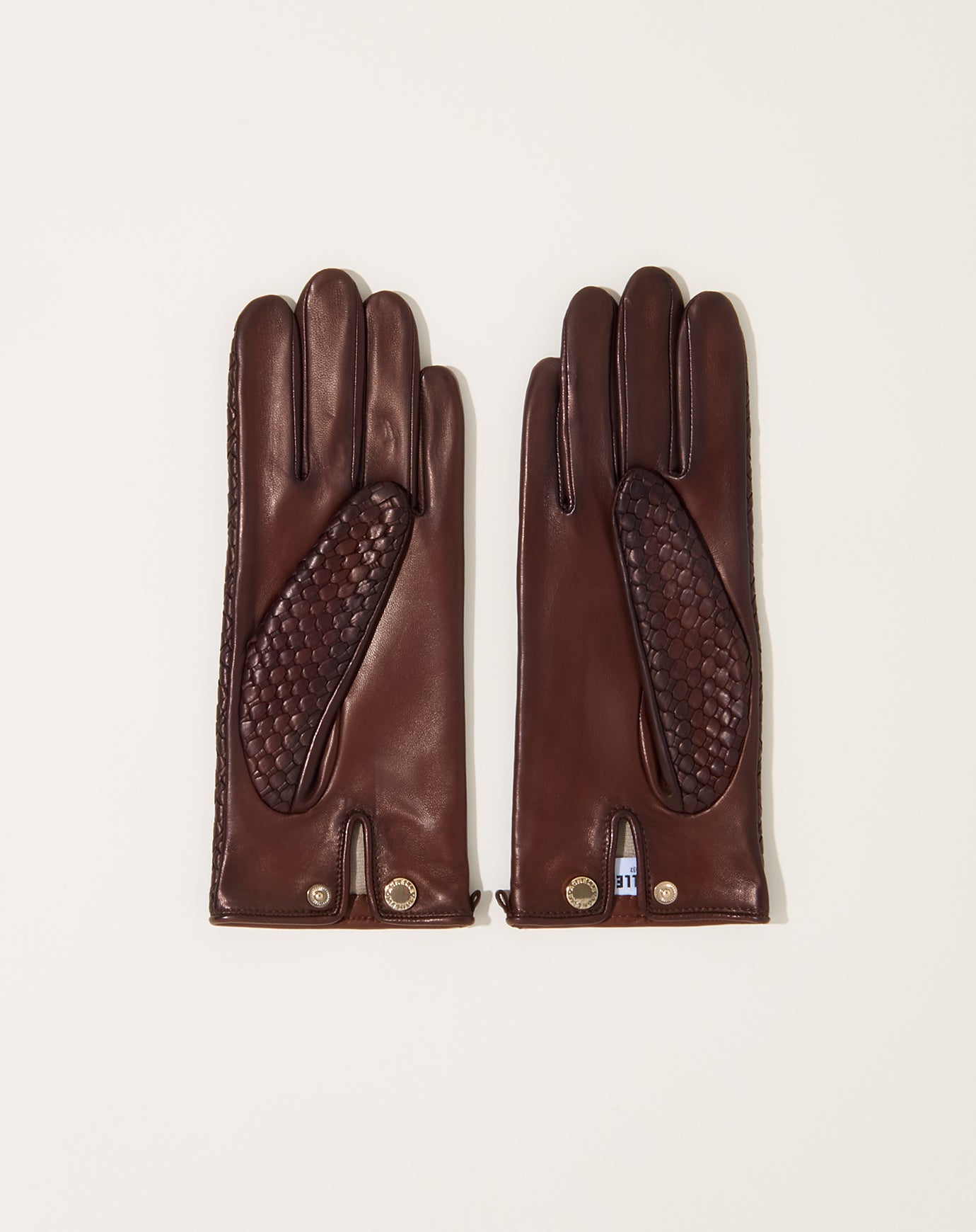 Agnelle Chloe Tresse Glove in Whiskey Patine