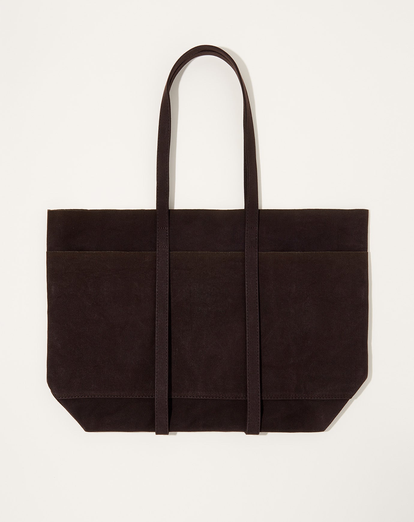 Amiacalva Light Ounce Canvas Tote in Chocolate