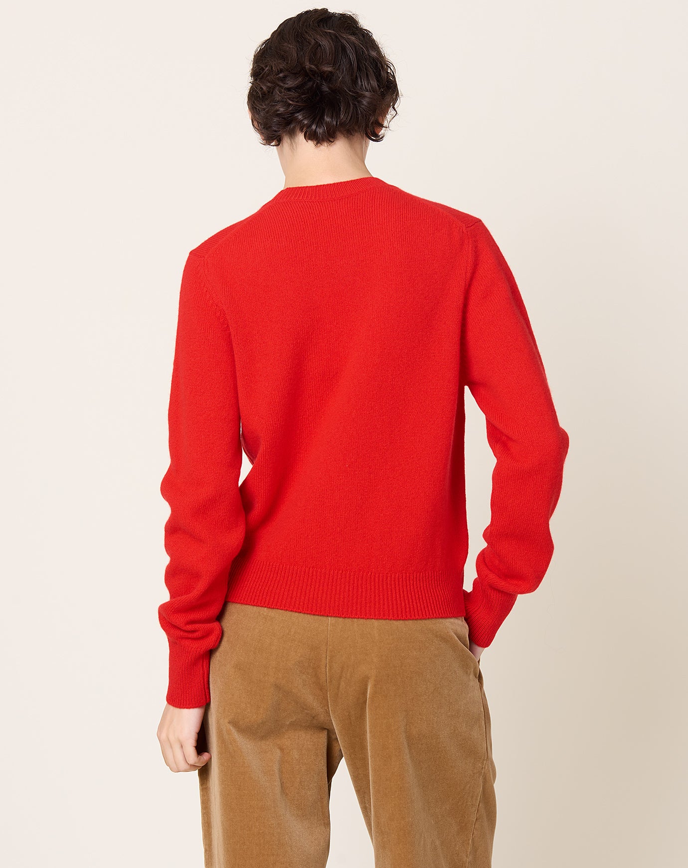 &Daughter Silgo Crewneck in Poppy Red