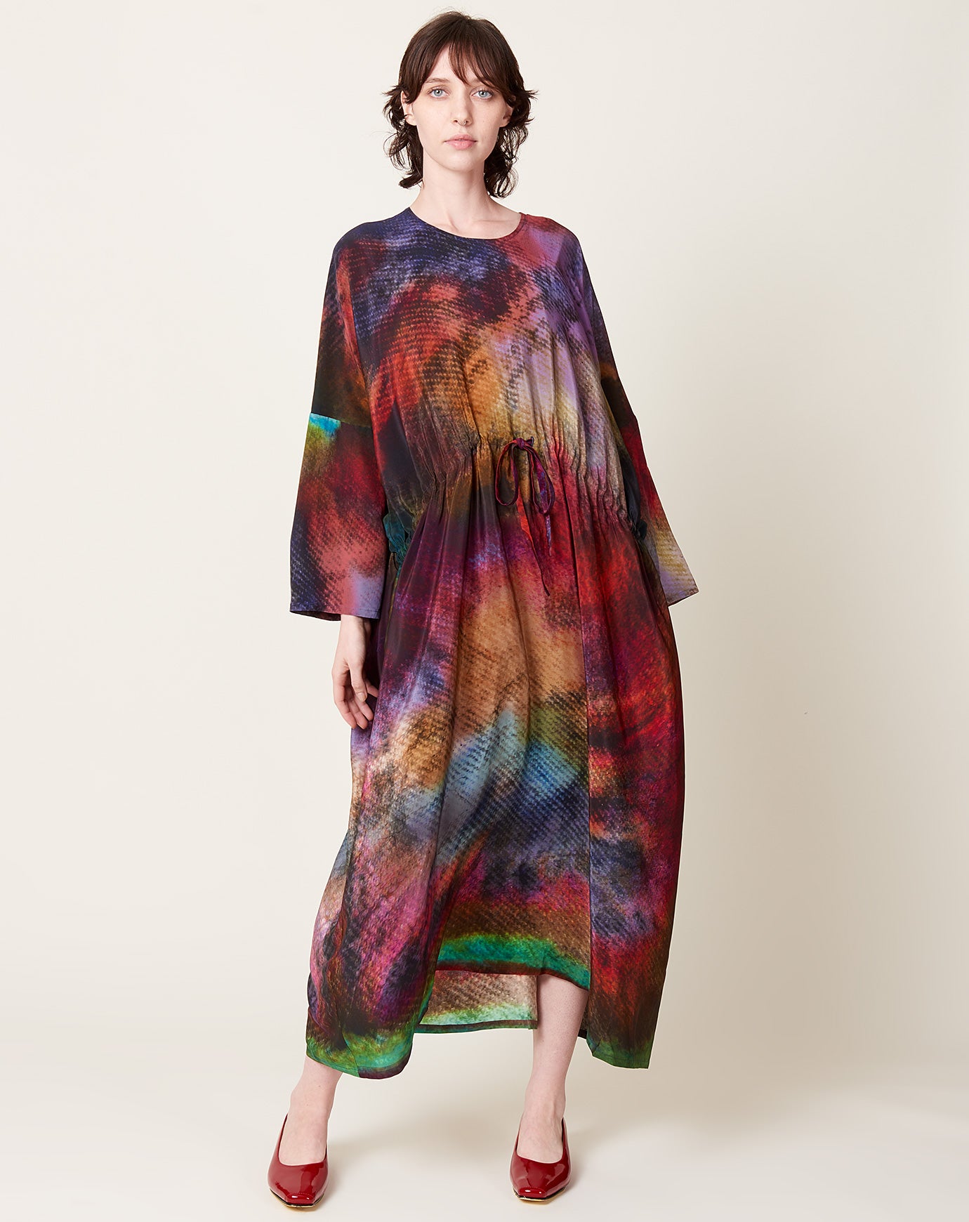 Anntian Le Big Simple Dress in PRINT C