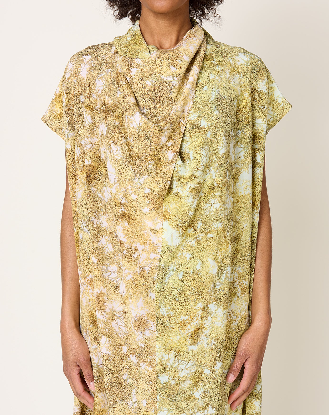 anntian silk dress Anntian Simple Silk Dress Print G