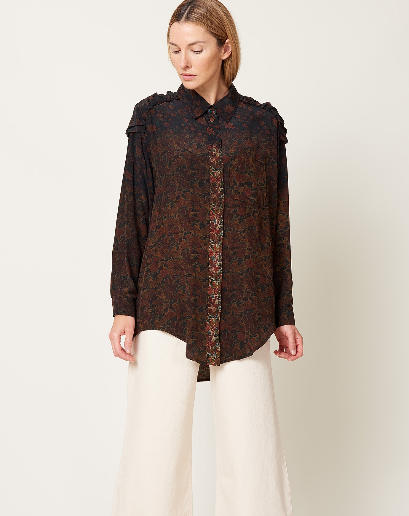 Anntian Shirt in Mystic Flowers