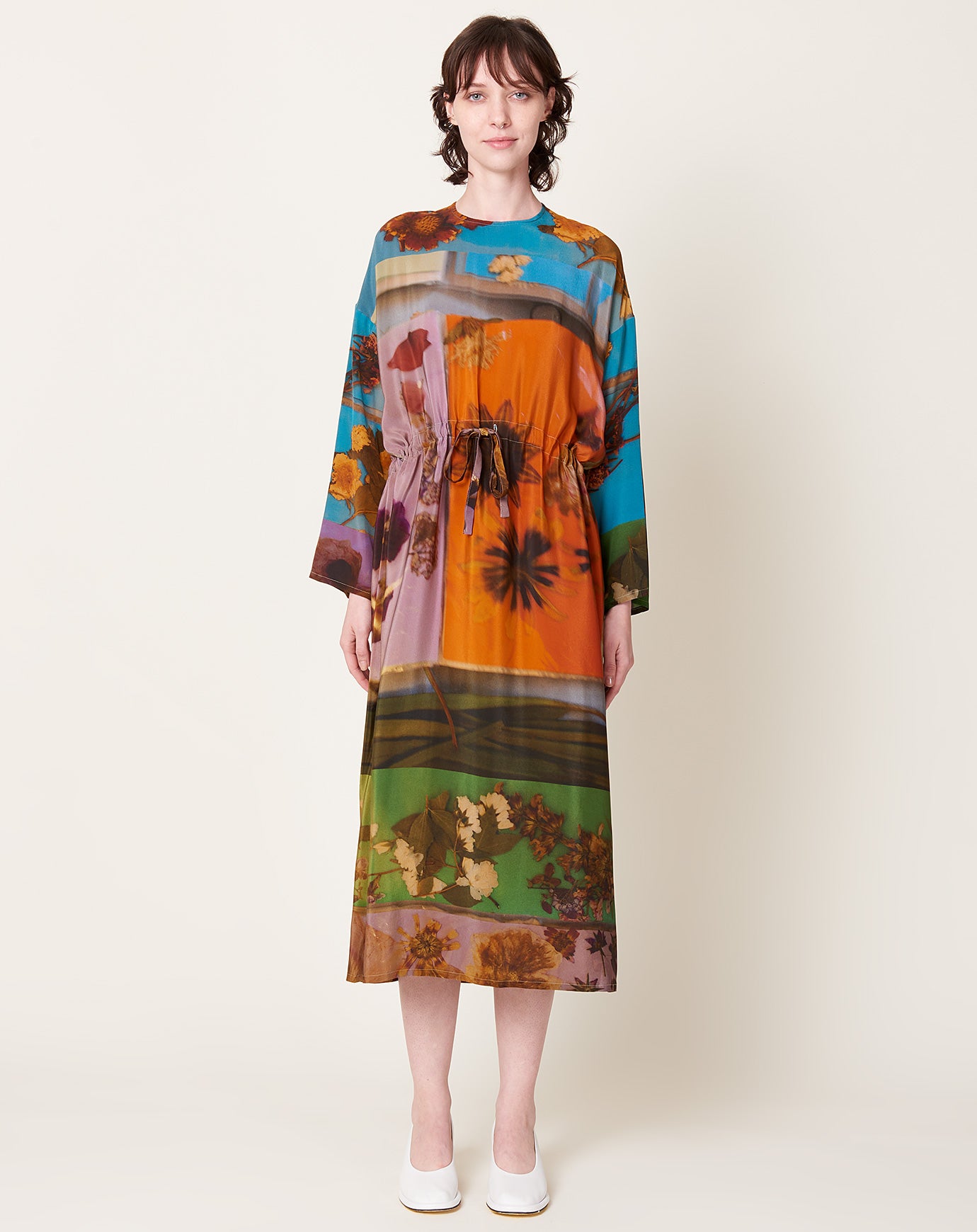 Anntian Simple Dress in PRINT G