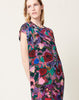 Anntian Simple Dress in Print A Pressed Flowers