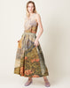 Anntian Wide Skirt in Alpenrose Postcard Print