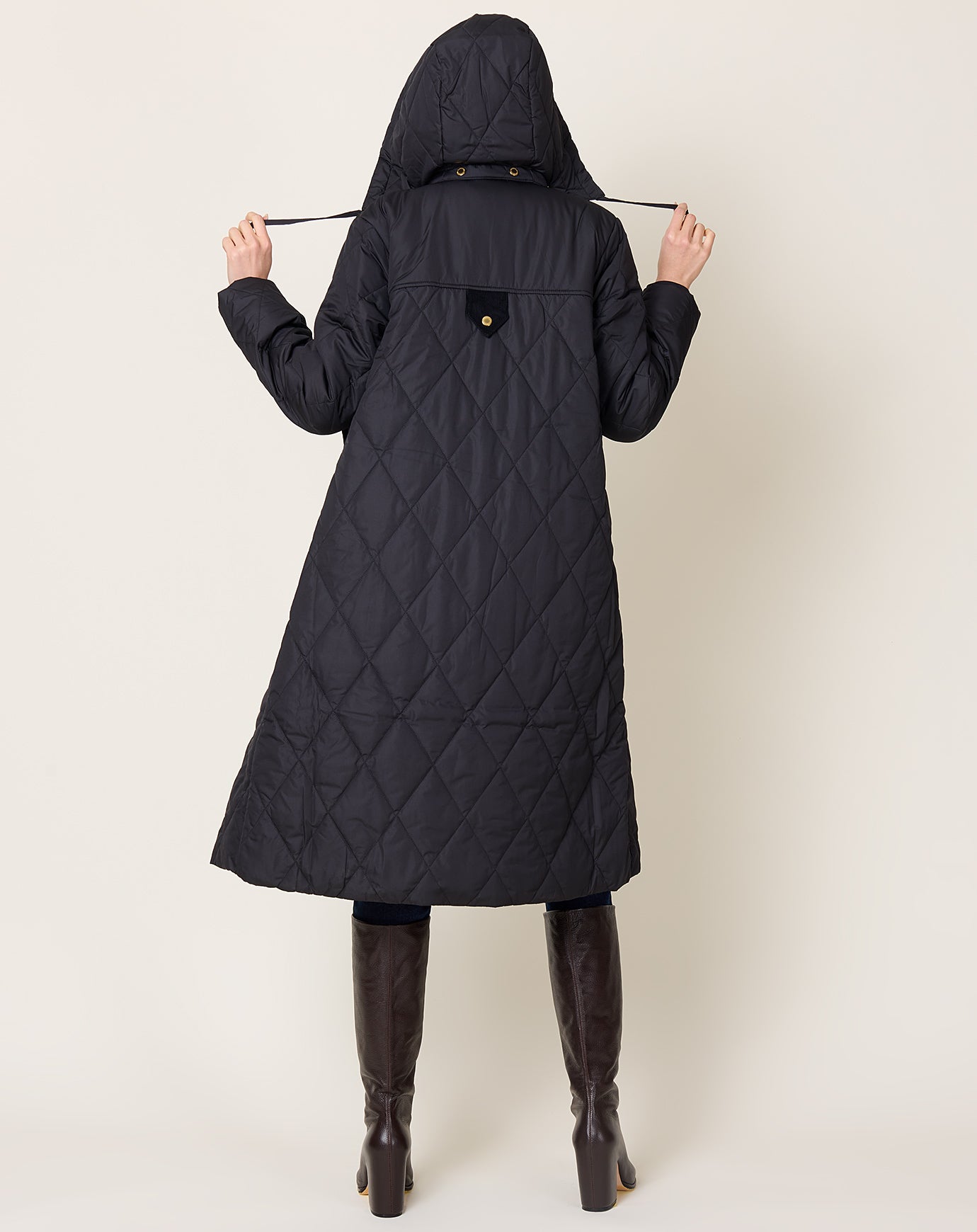 Barbour Rudson Quilted Jacket in Black
