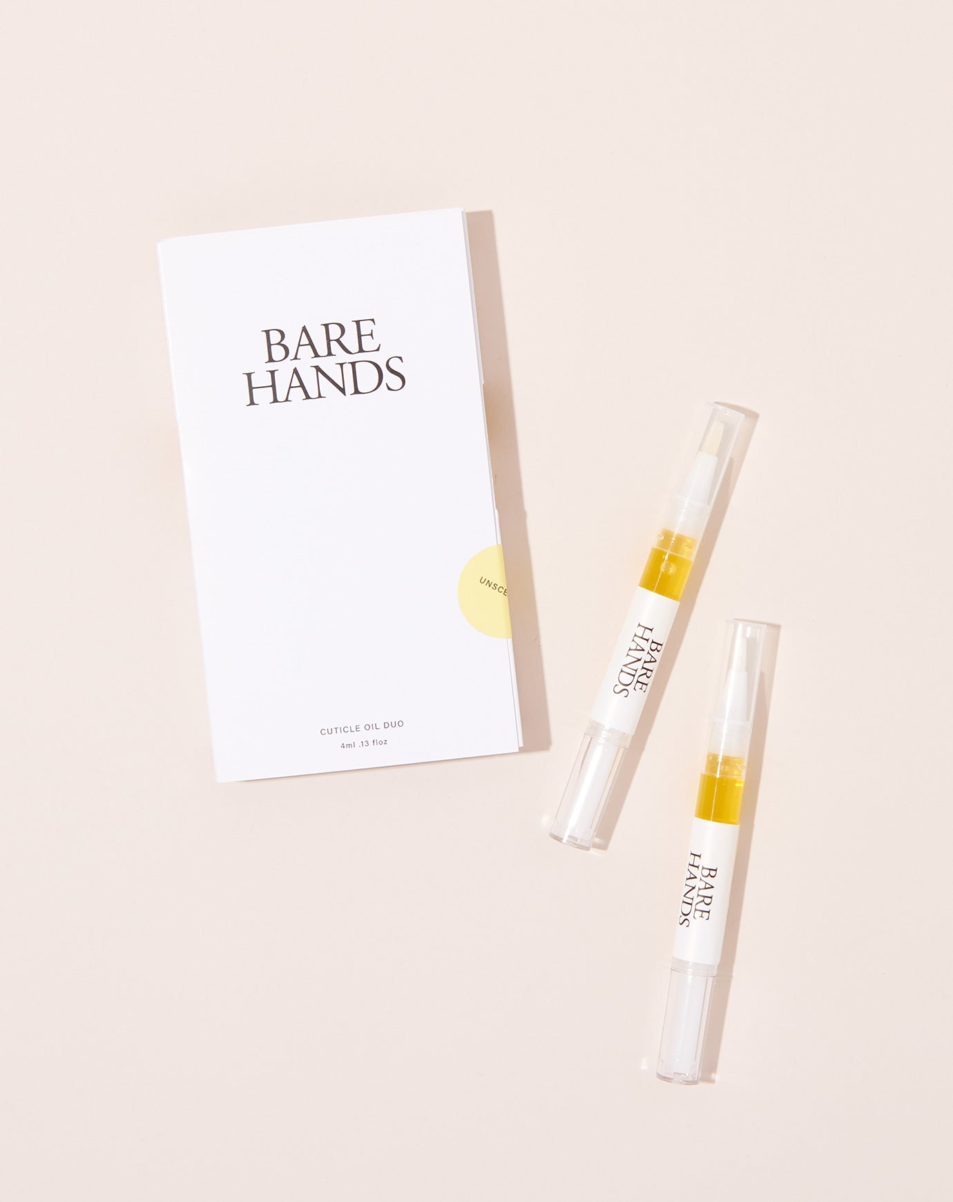 Bare Hands Cuticle Oil Duo in Unscented
