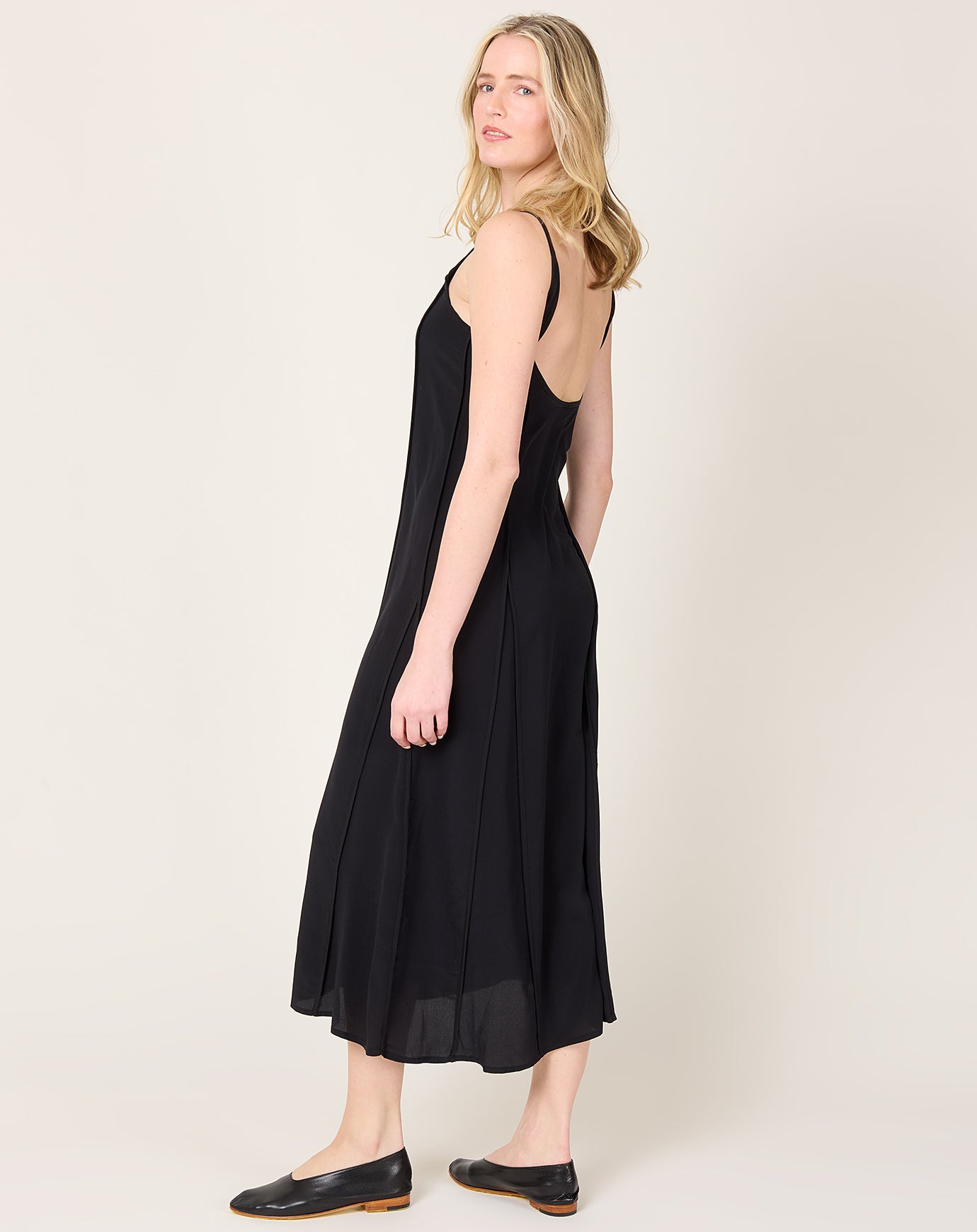 Baserange Ade Dress in Black