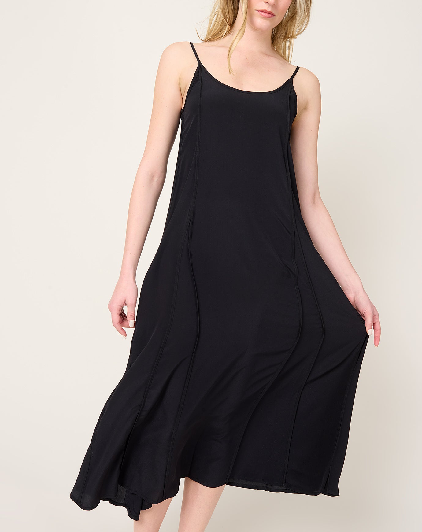 Baserange Ade Dress in Black