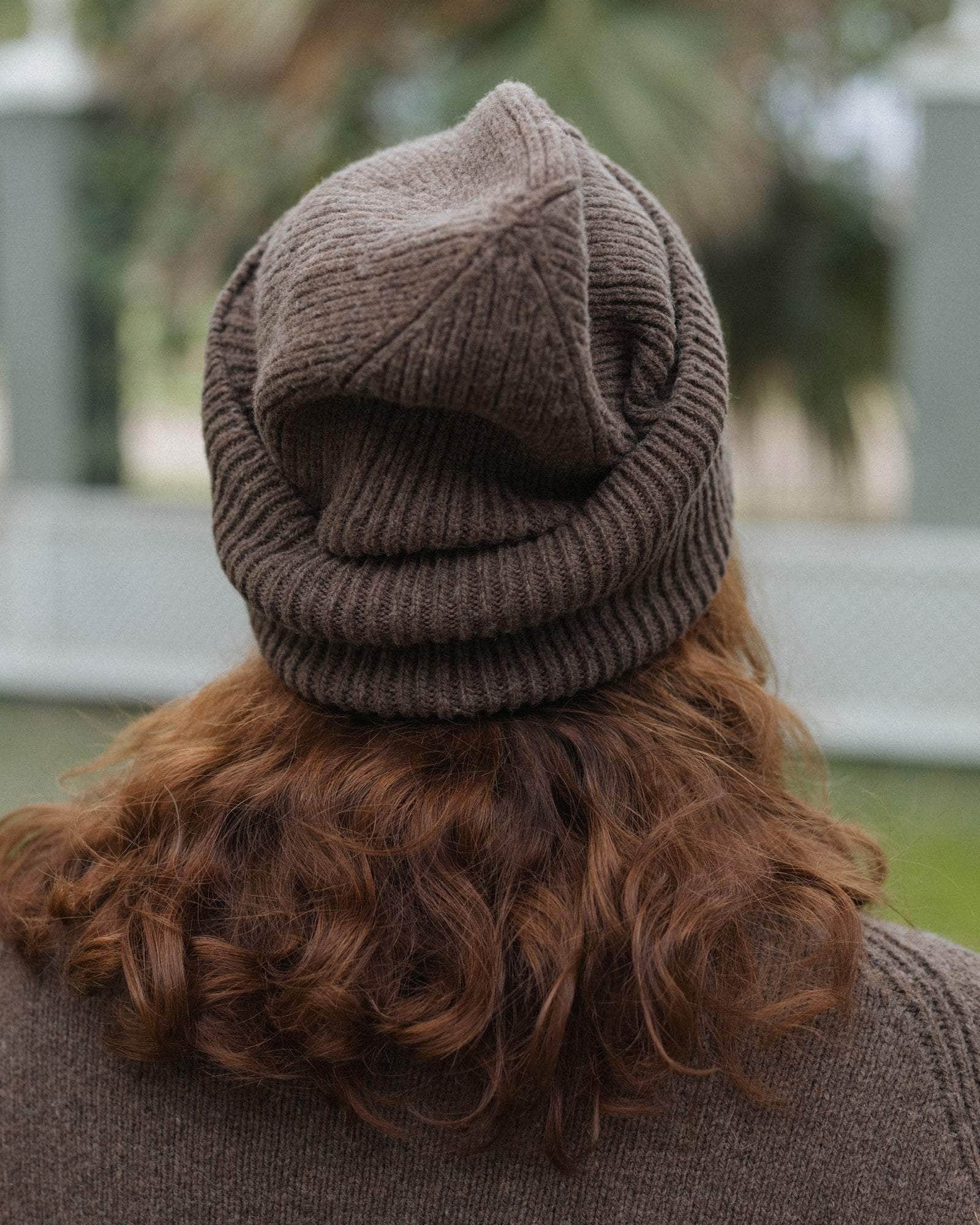 Baserange Mea Beanie in Burel Brown