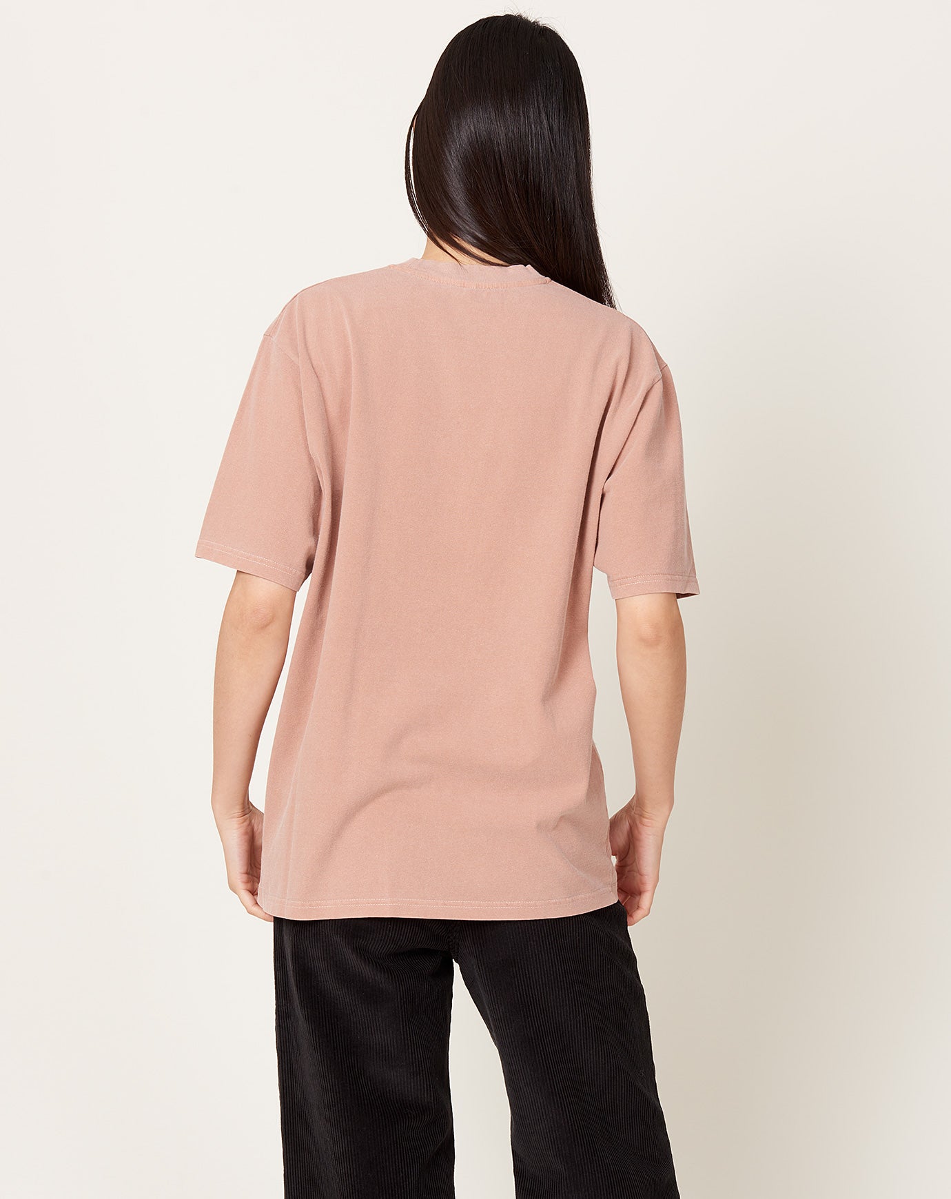 Baserange Briar Tee in Garnet Orange