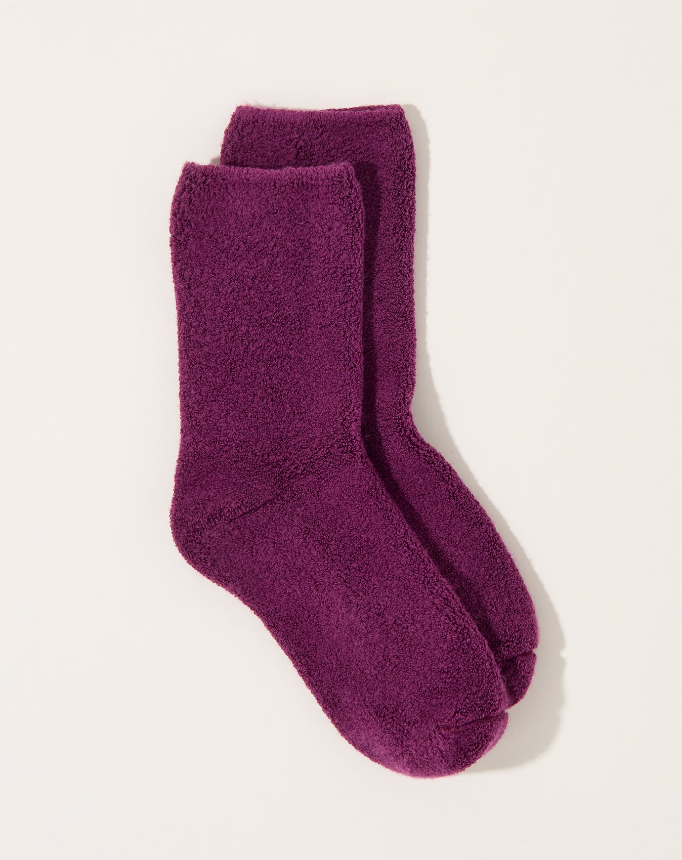 Baserange Buckle Overankle Socks in Gesso Purple