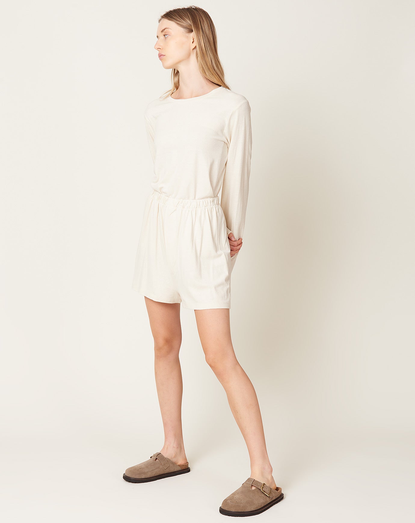 Baserange Undyed Domond Shorts