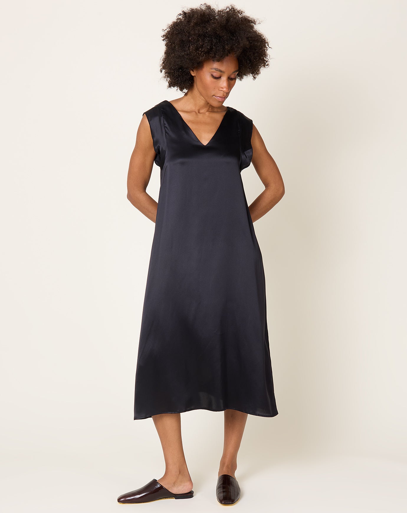 Baserange Kin Dress in Black