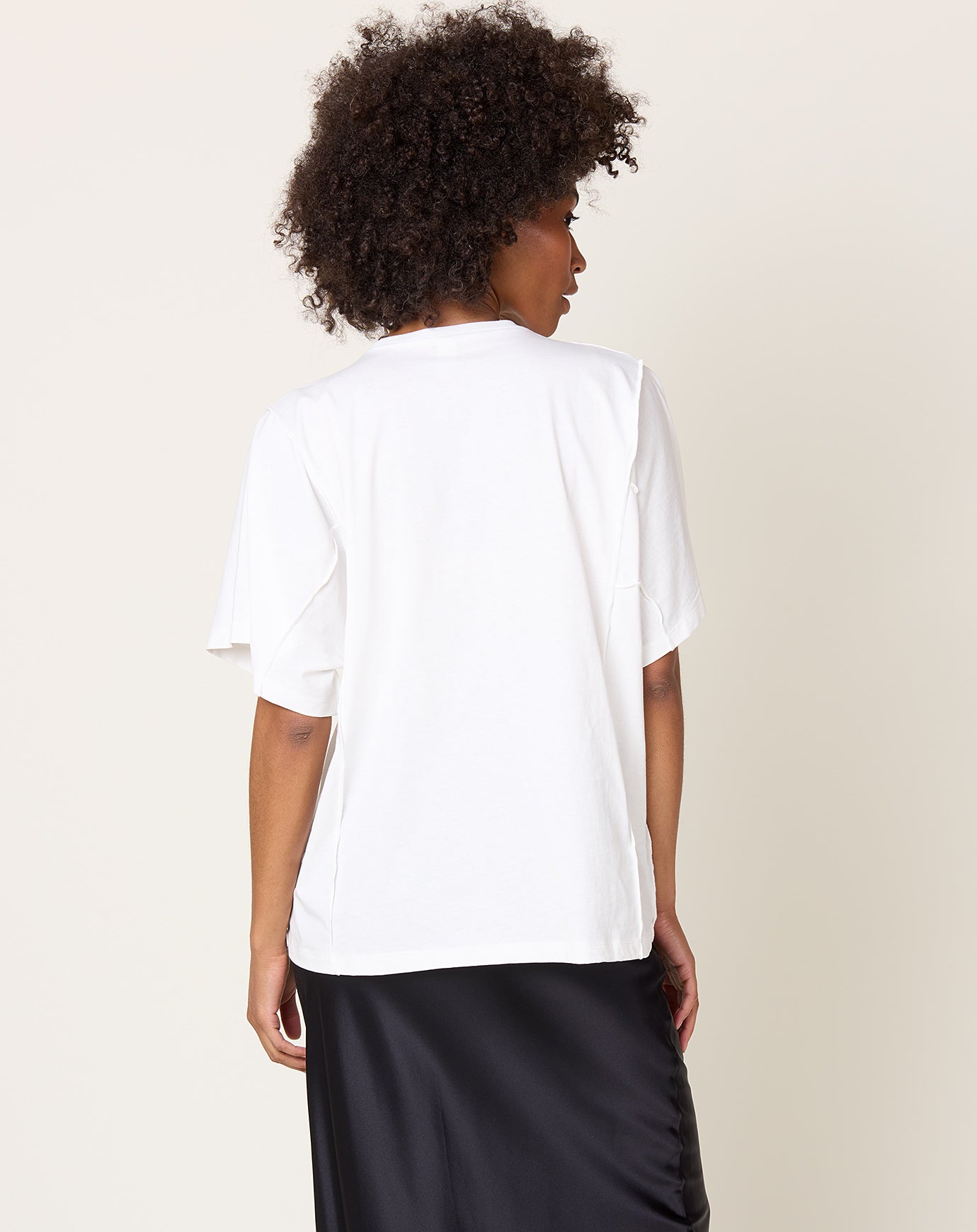 Baserange Poi Tee Shirt in Off White