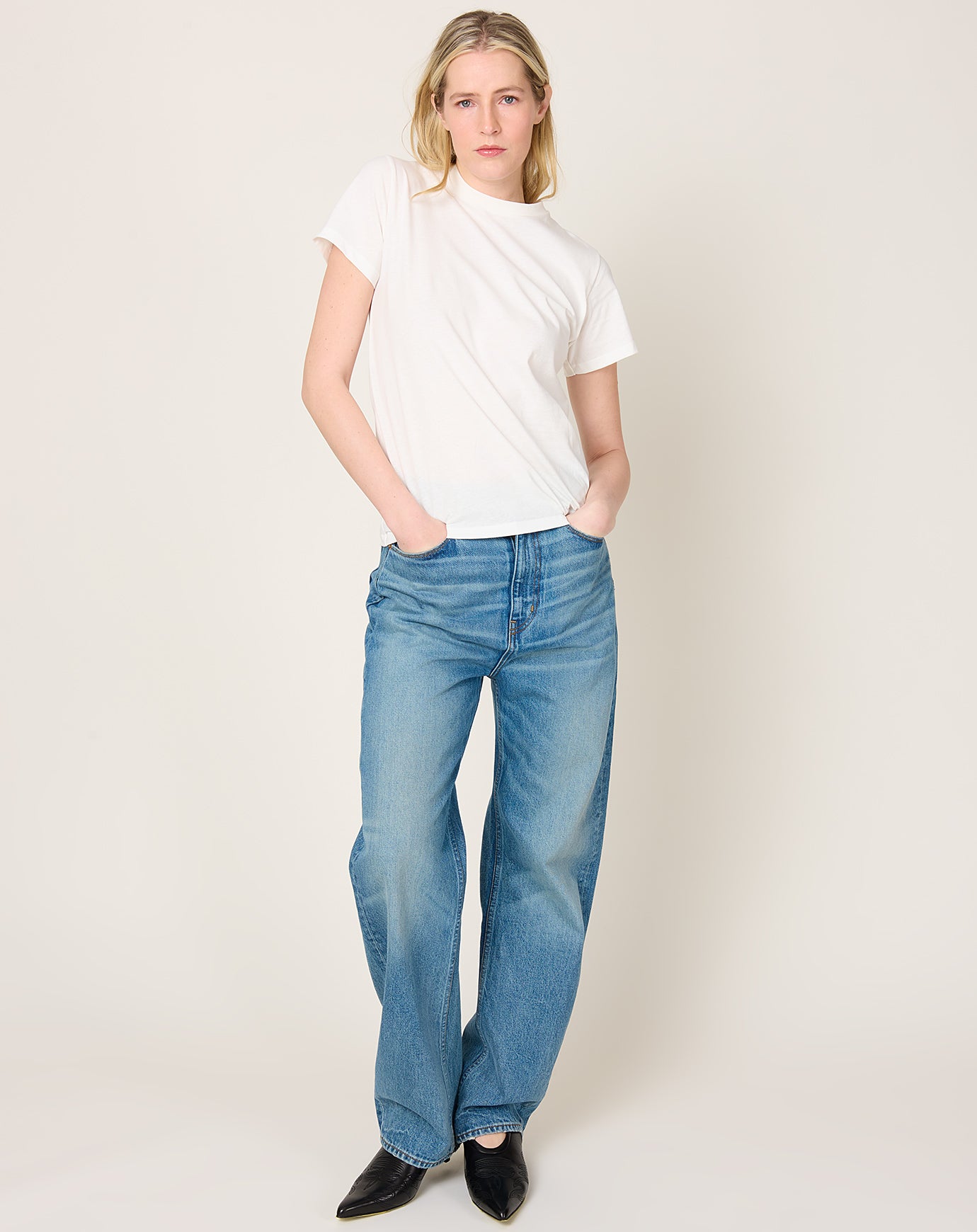 Baserange Undyed Tee Shirt