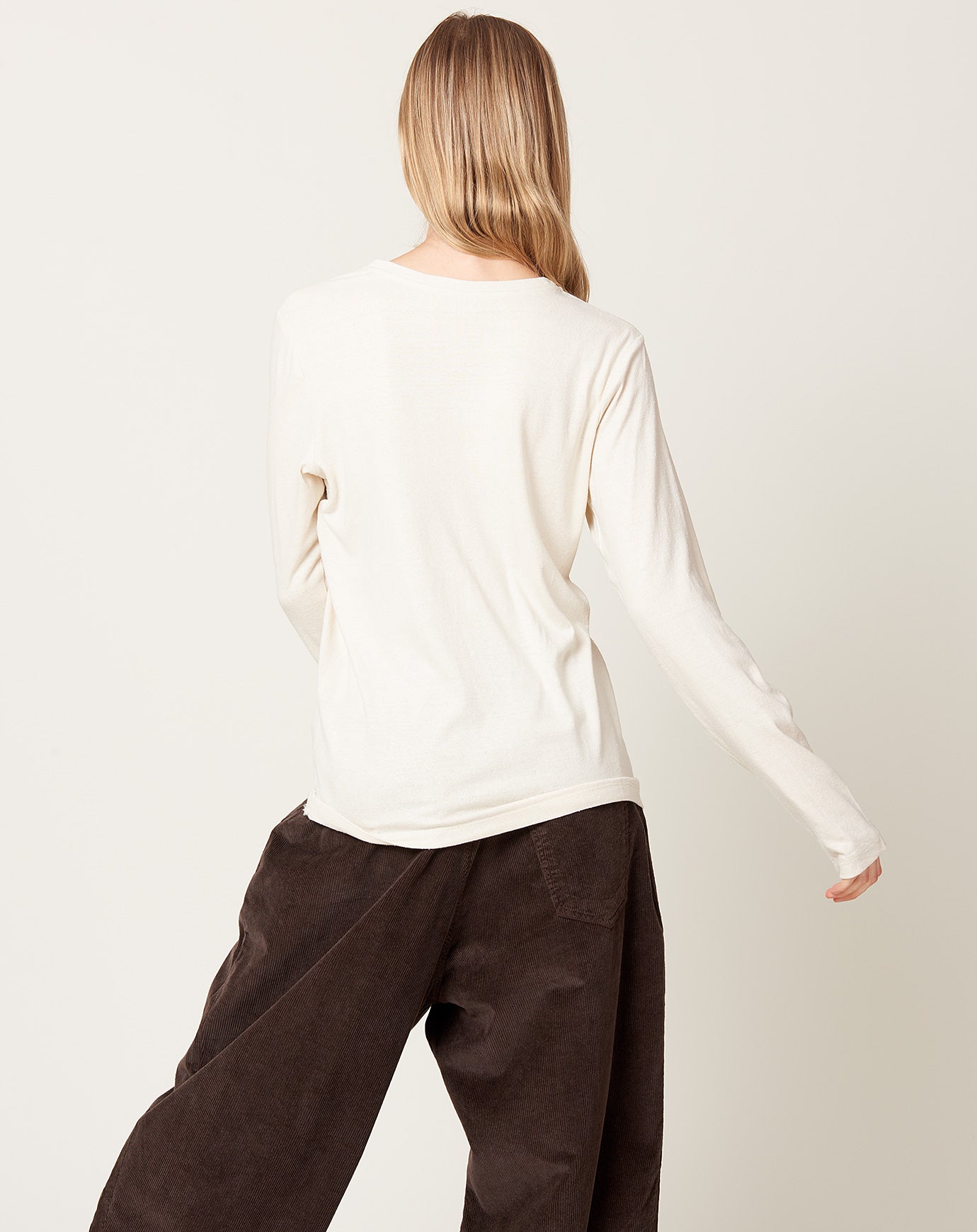 Baserange Silk Long Sleeve Tee