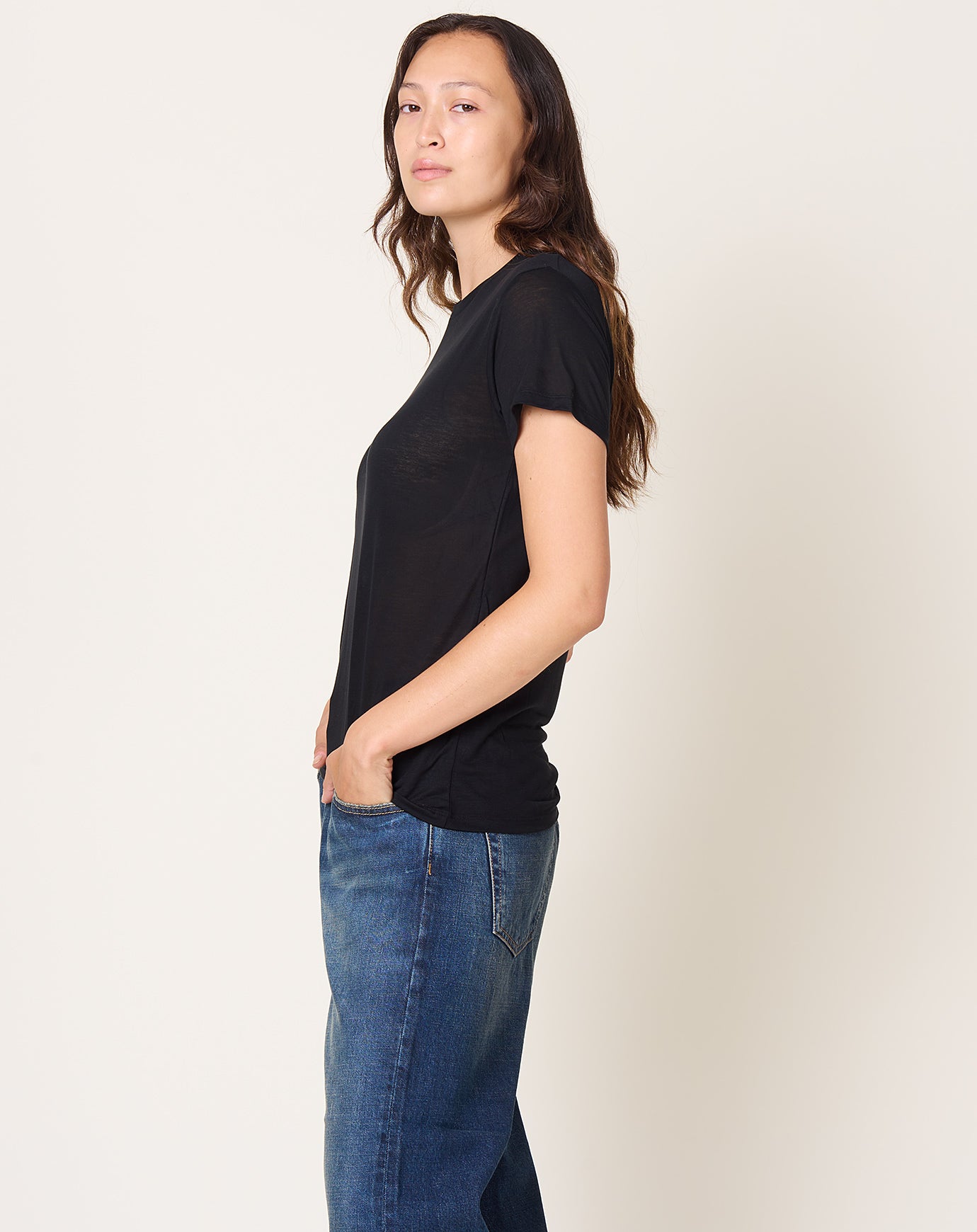 Baserange Tee in Black