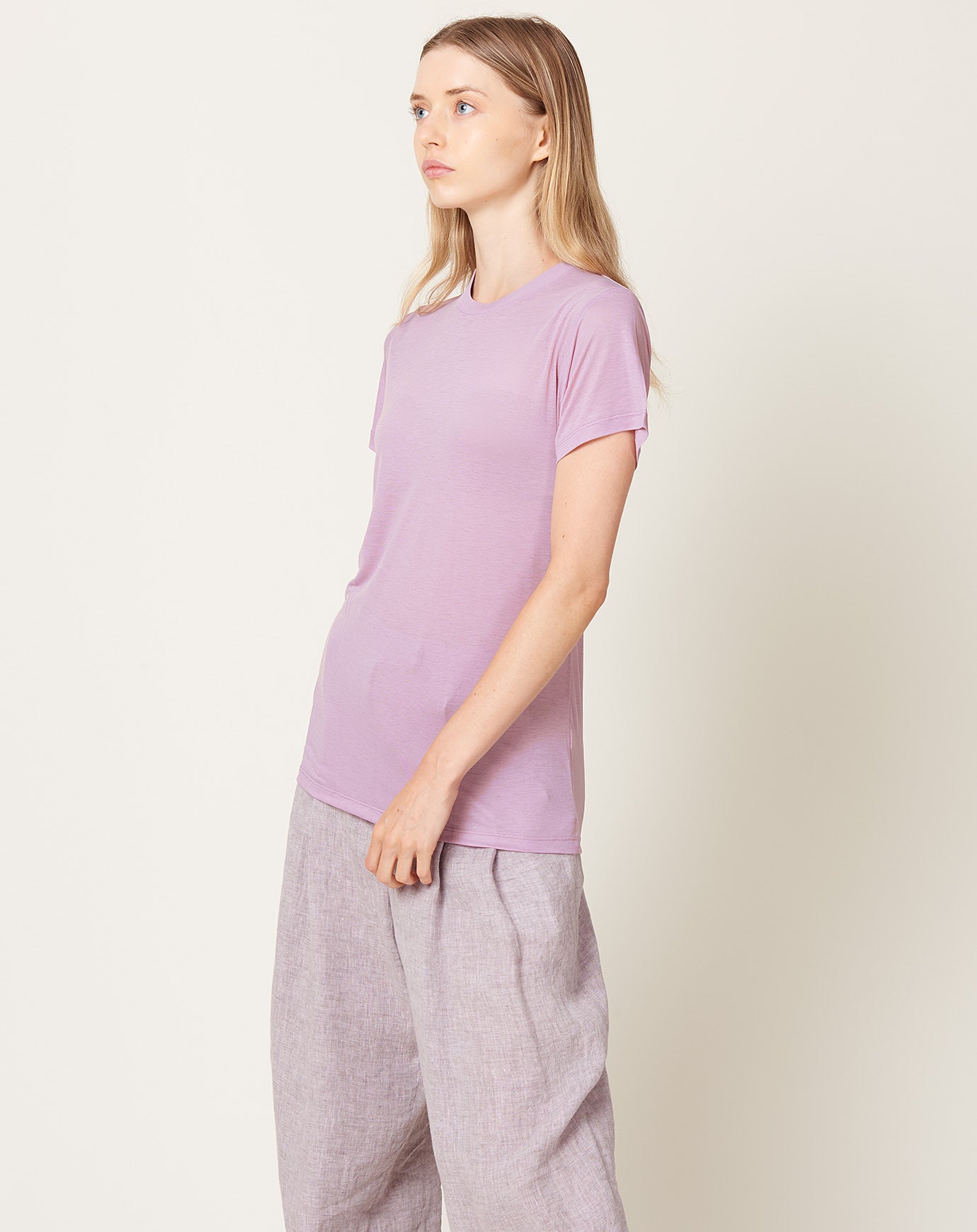 Baserange Tee Shirt in Still Purple