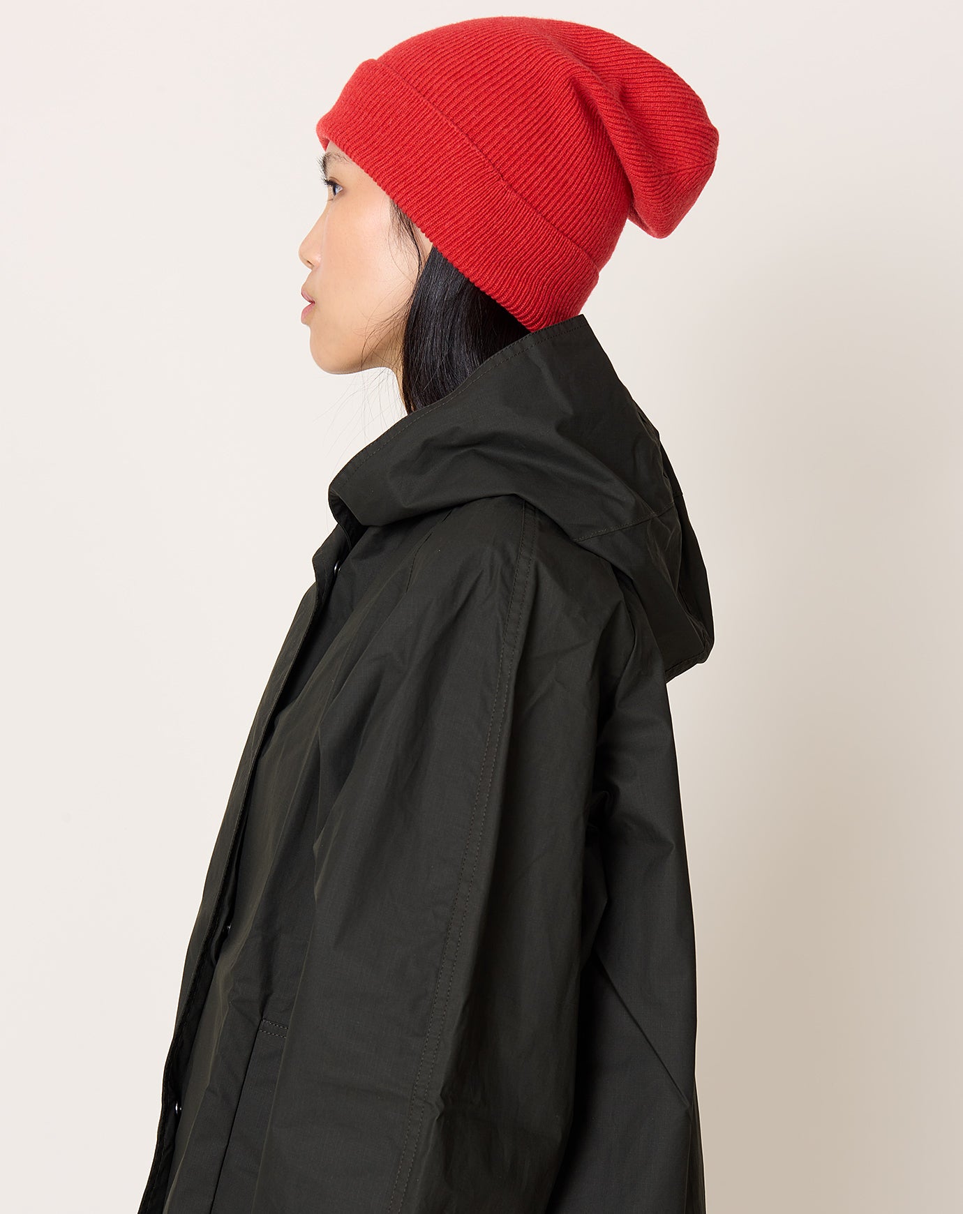 Baserange Whit Beanie in Melograno Red