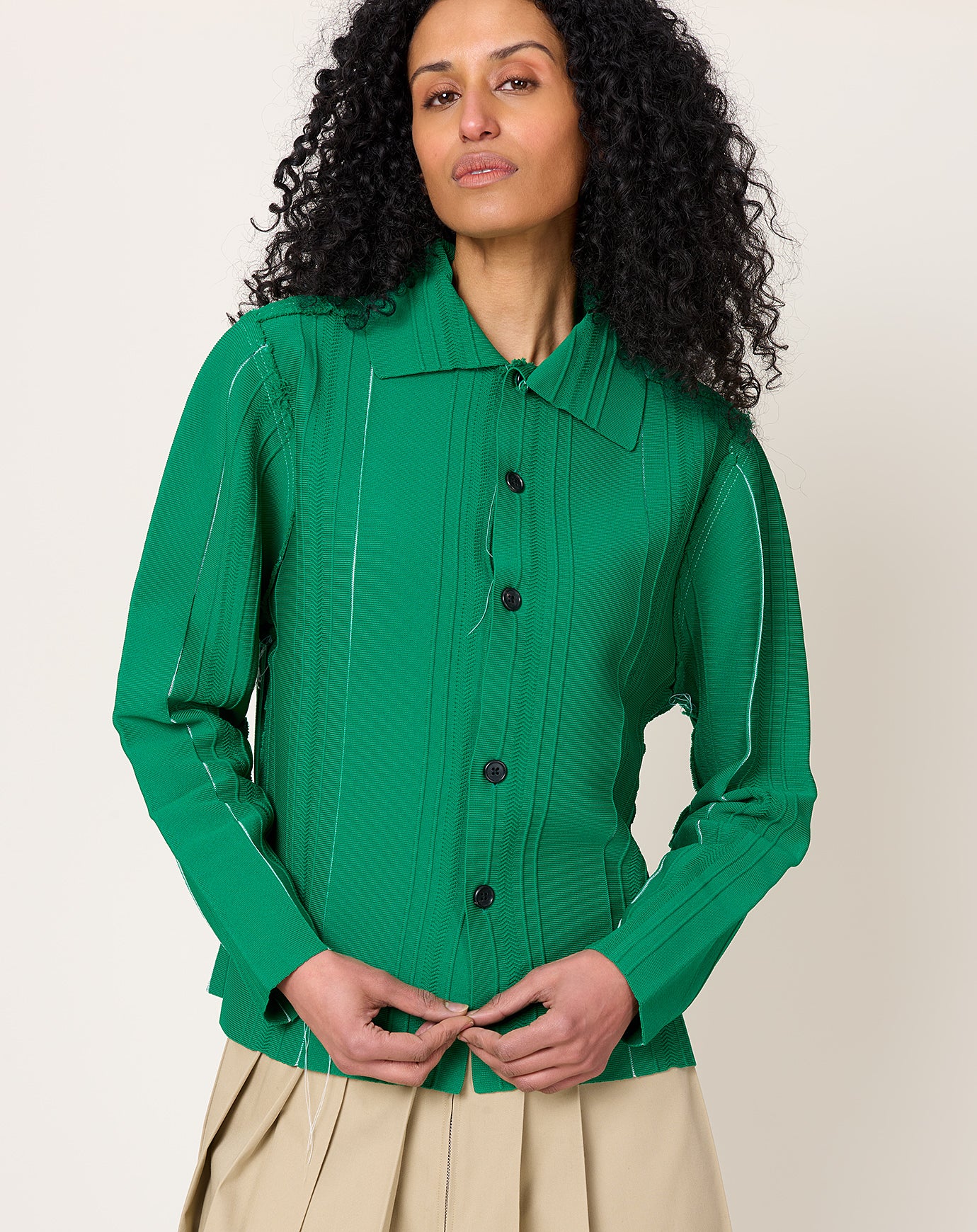 Camiel Fortgens Cardigan in Green