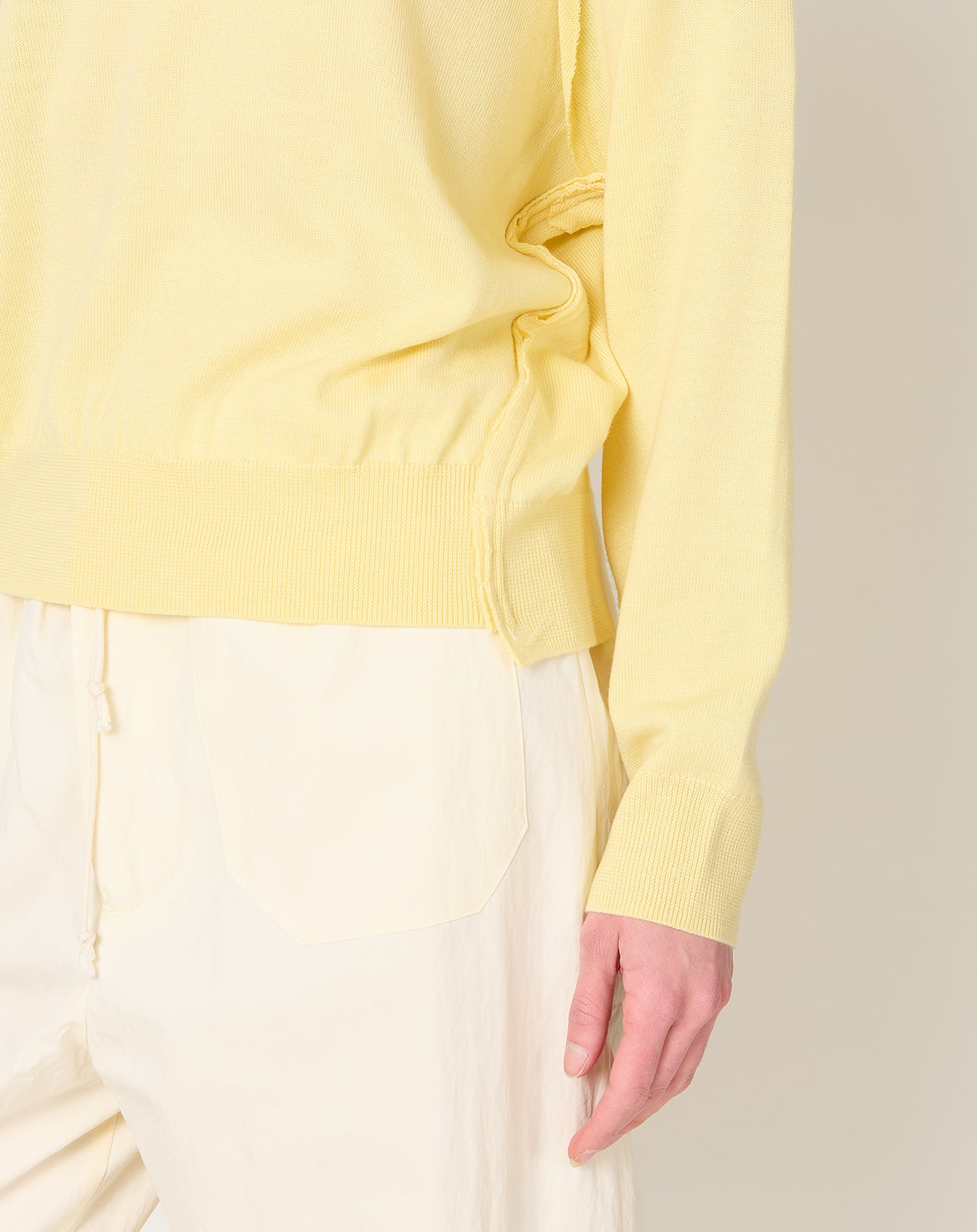 Camiel Fortgens Frankenstein V-Neck in Yellow