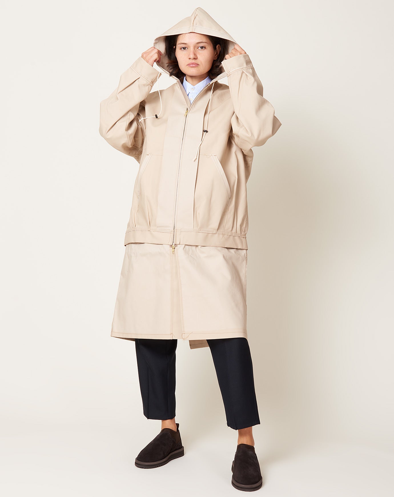 Camiel Fortgens Research Mixed Coat in Sand